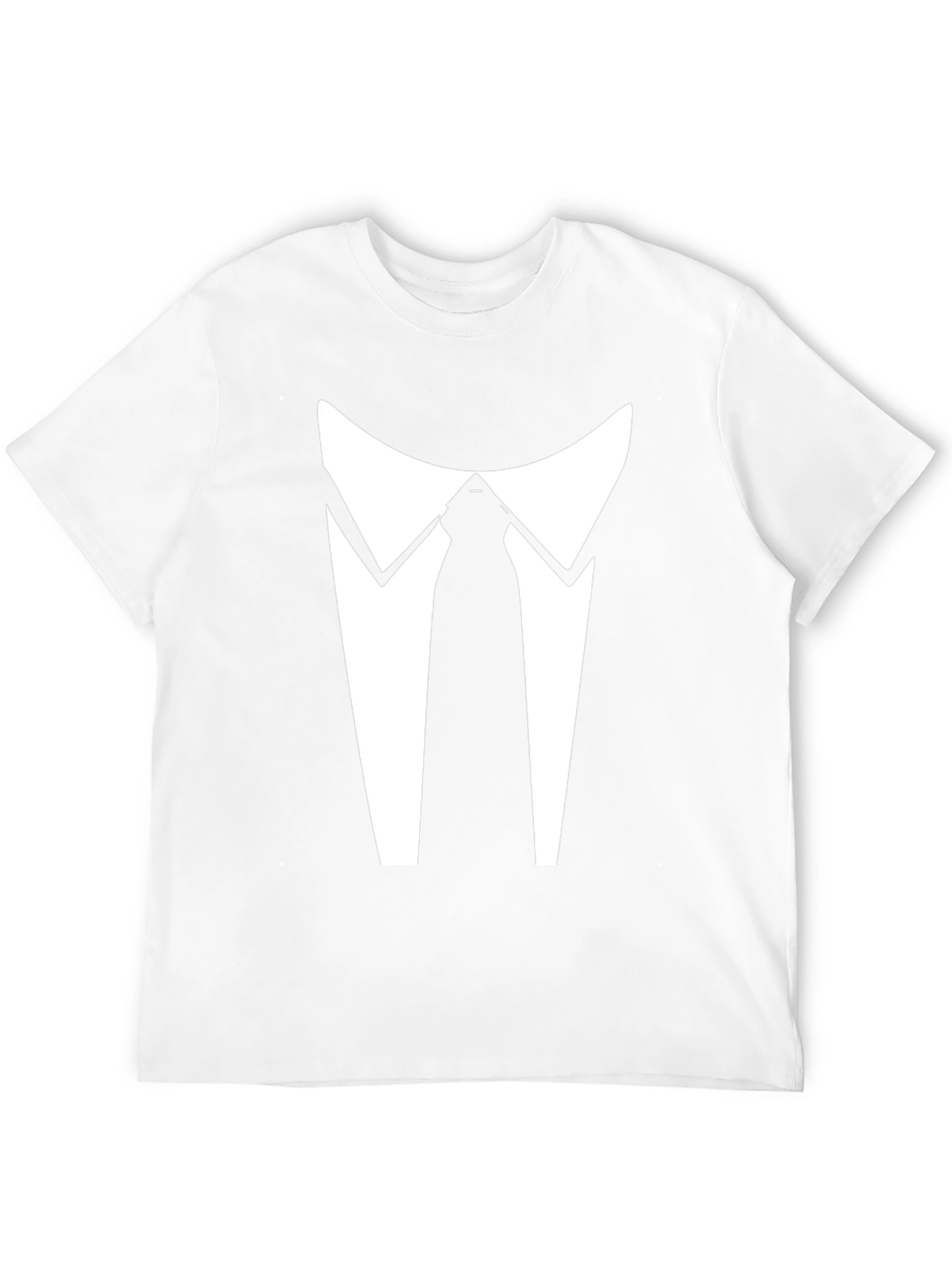 Tuxedo Print Black T-Shirt - Formal Wear Alternative