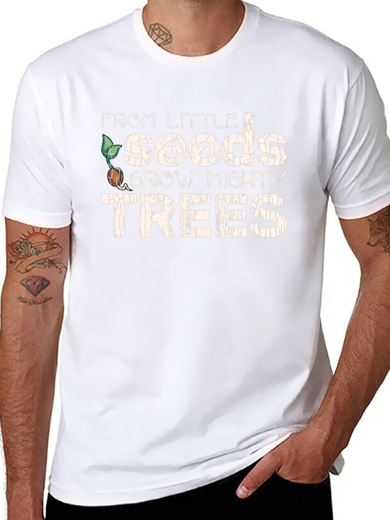 From Little Seeds Grow Mighty Trees T-Shirt