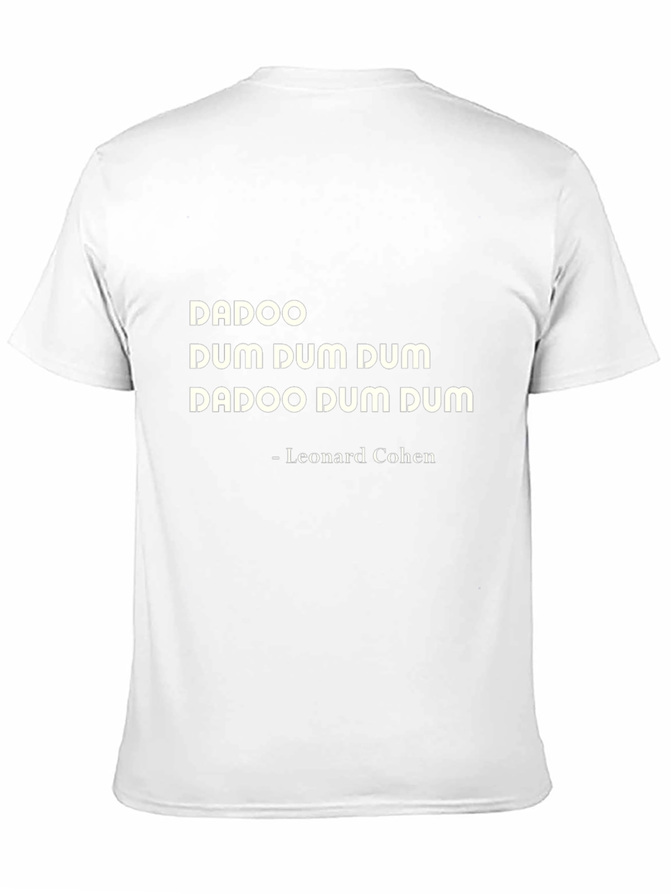 Leonard Cohen Lyrics T-Shirt