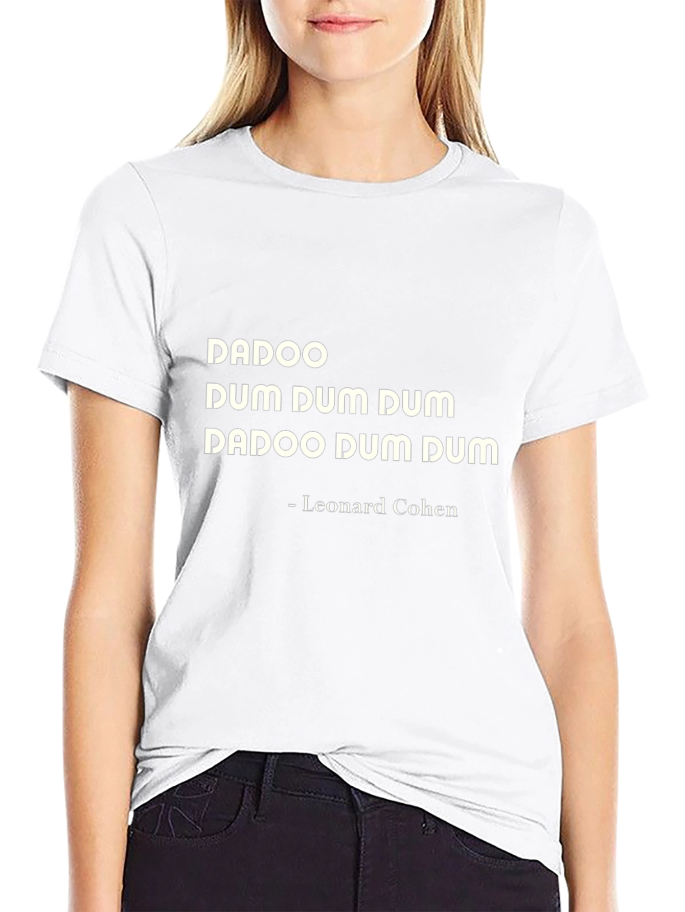 Leonard Cohen Lyrics T-Shirt