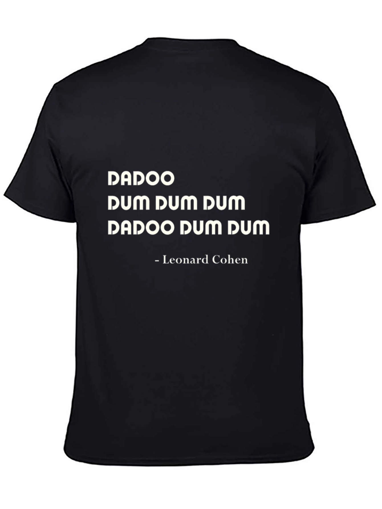 Leonard Cohen Lyrics T-Shirt