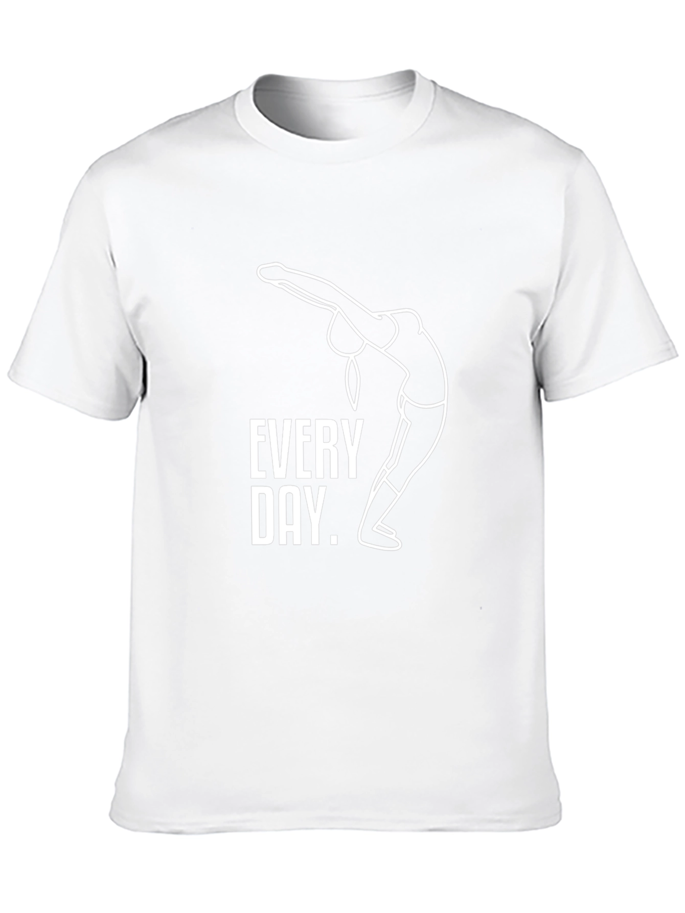 Every Day Yoga T-Shirt - Unisex Black Tee