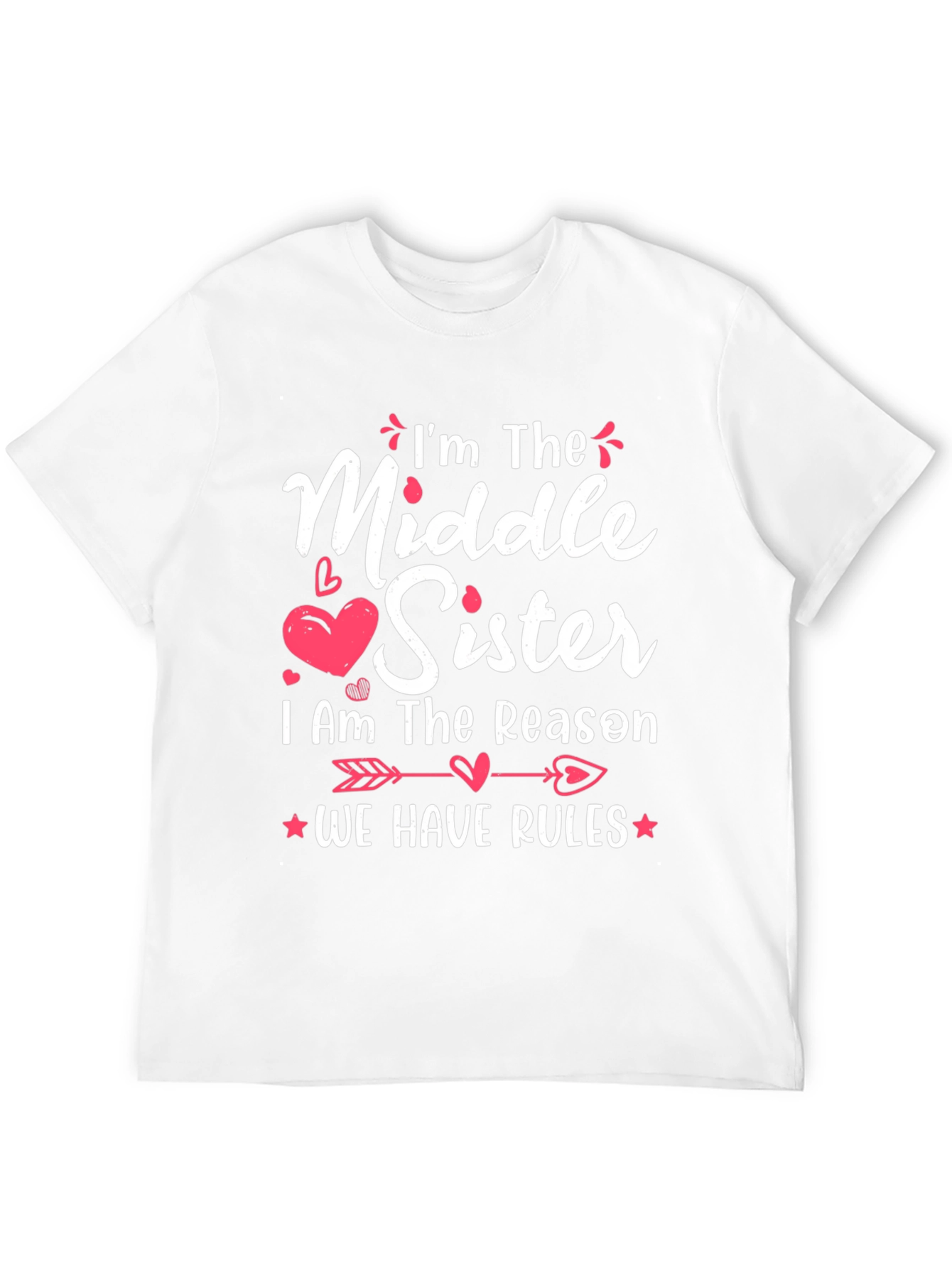 Middle Sister Rules T-Shirt