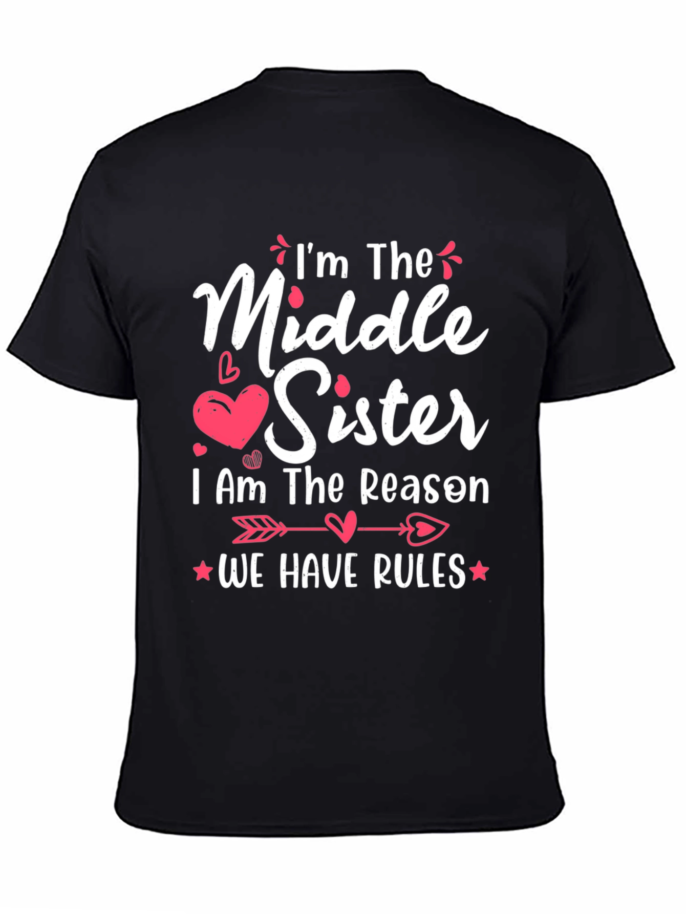 Middle Sister Rules T-Shirt