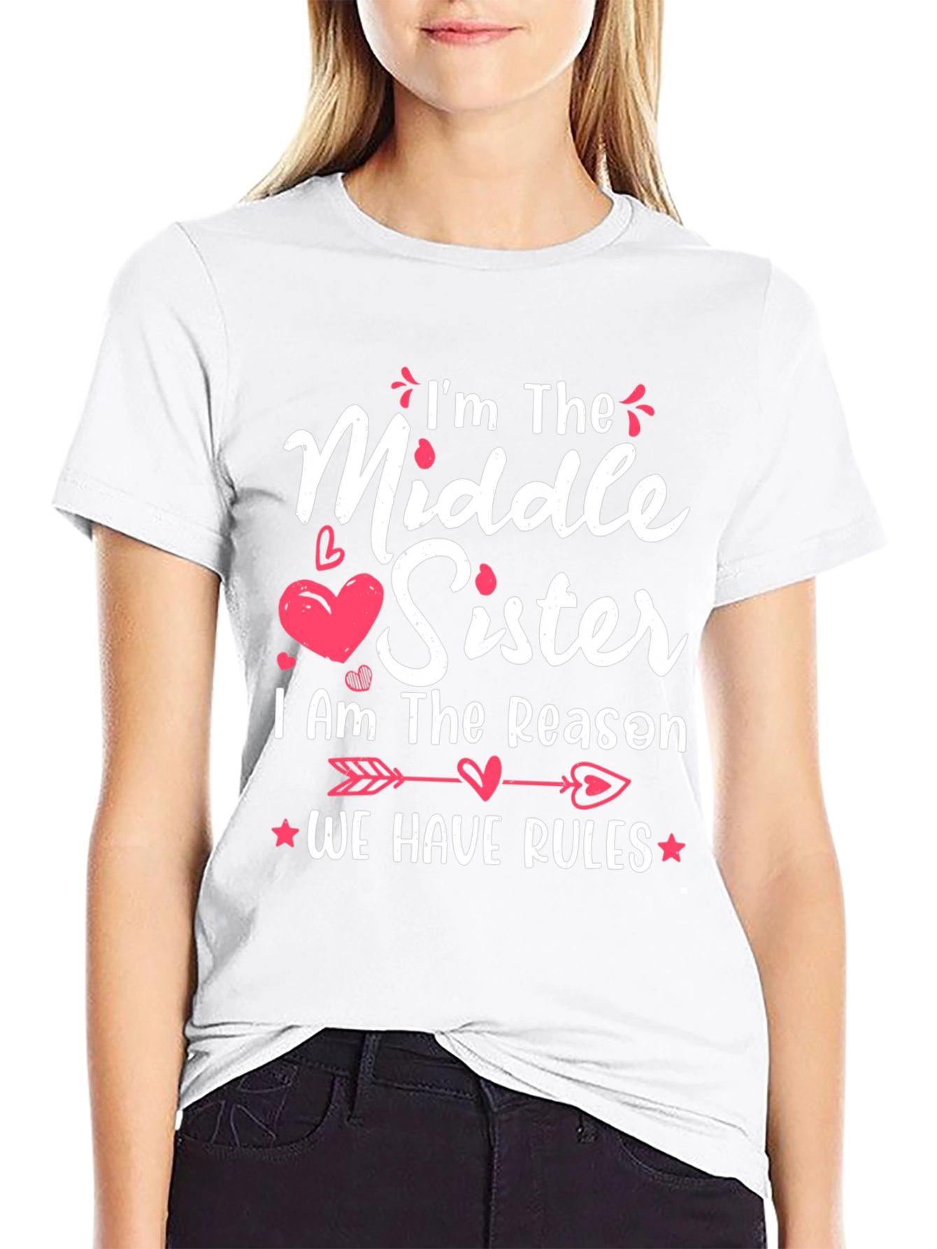 Middle Sister Rules T-Shirt