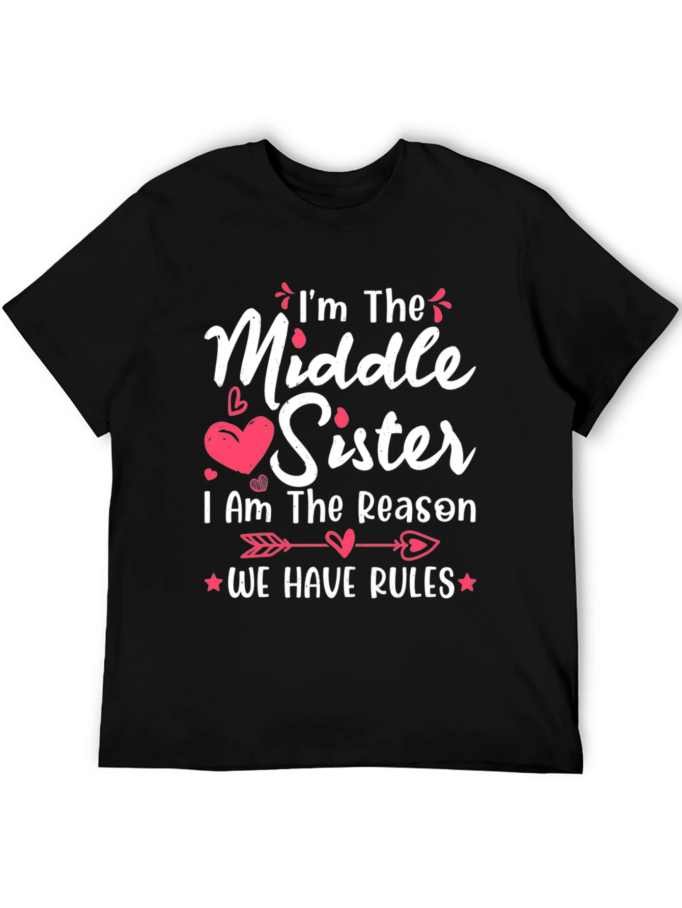 Middle Sister Rules T-Shirt