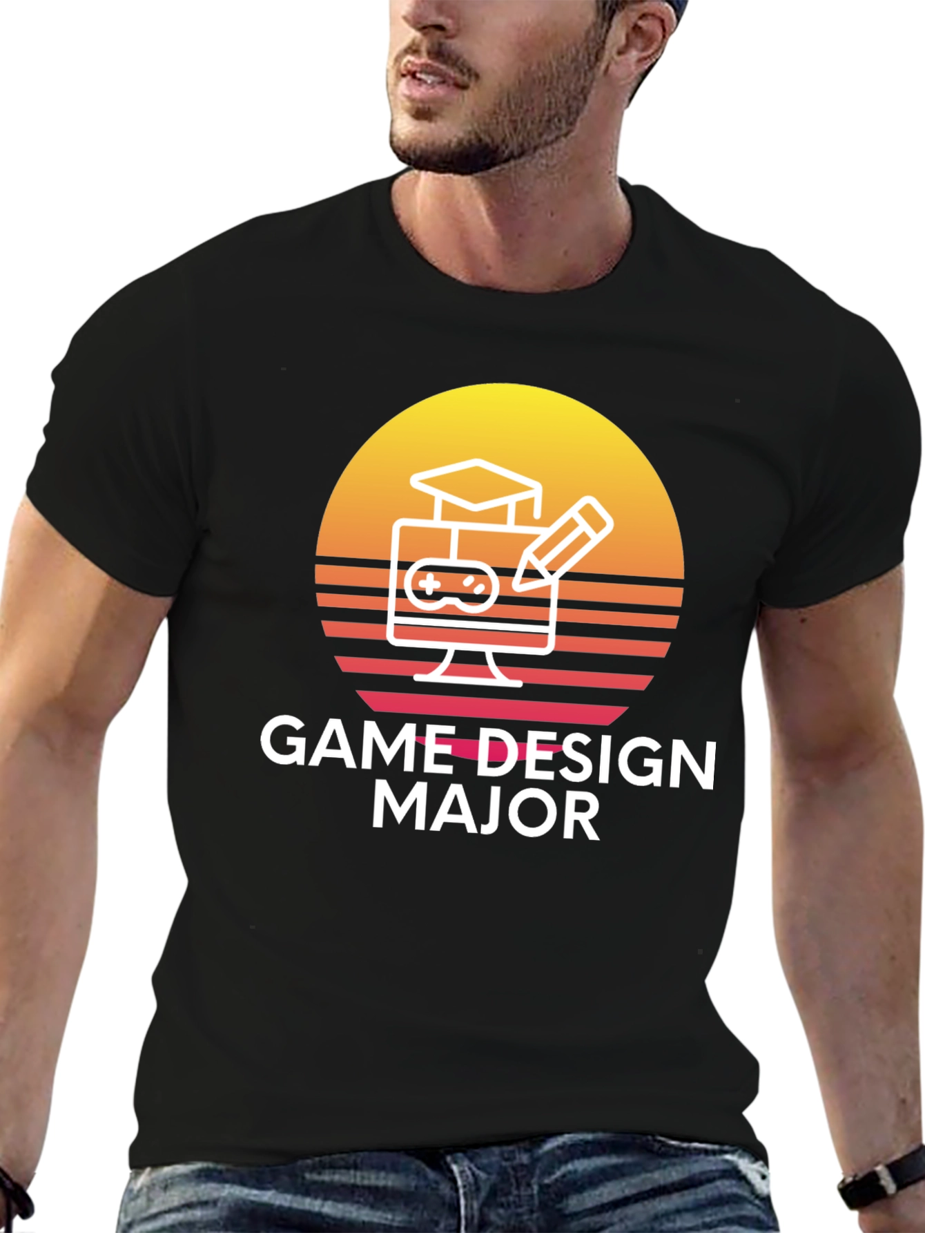 Game Design Major Graphic T-Shirt