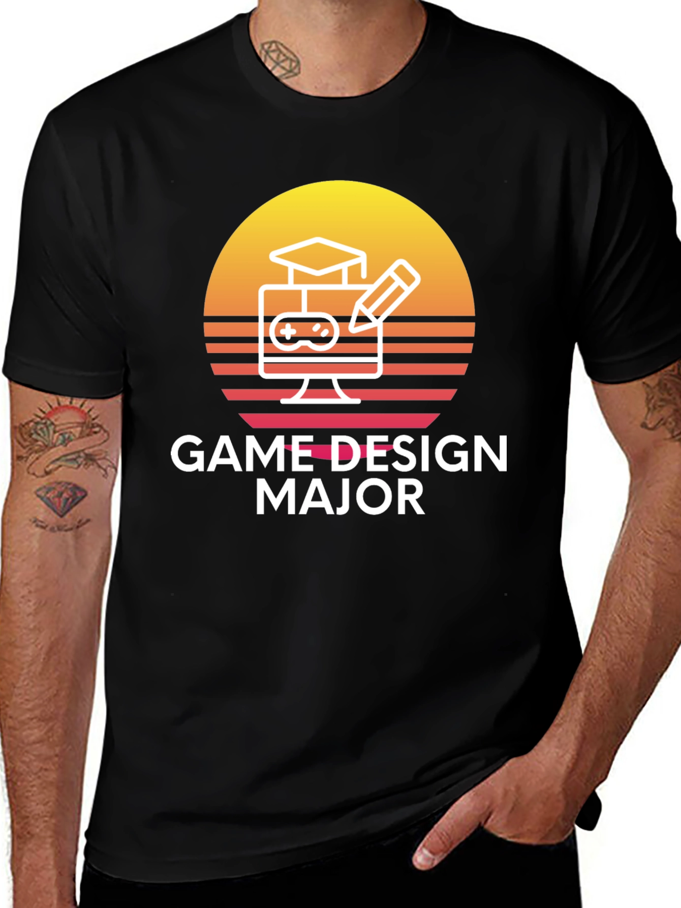 Game Design Major Graphic T-Shirt