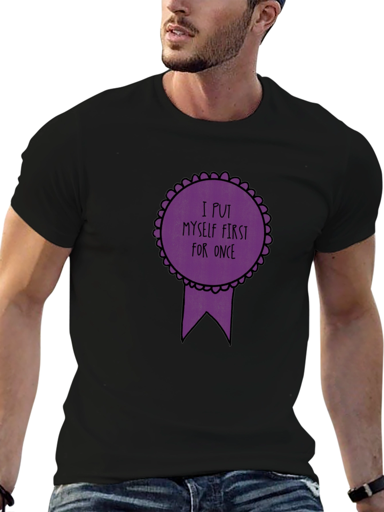 Empowering I Put Myself First Graphic Tee
