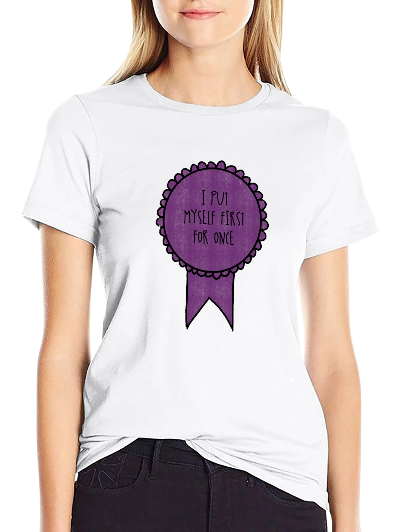 Empowering I Put Myself First Graphic Tee