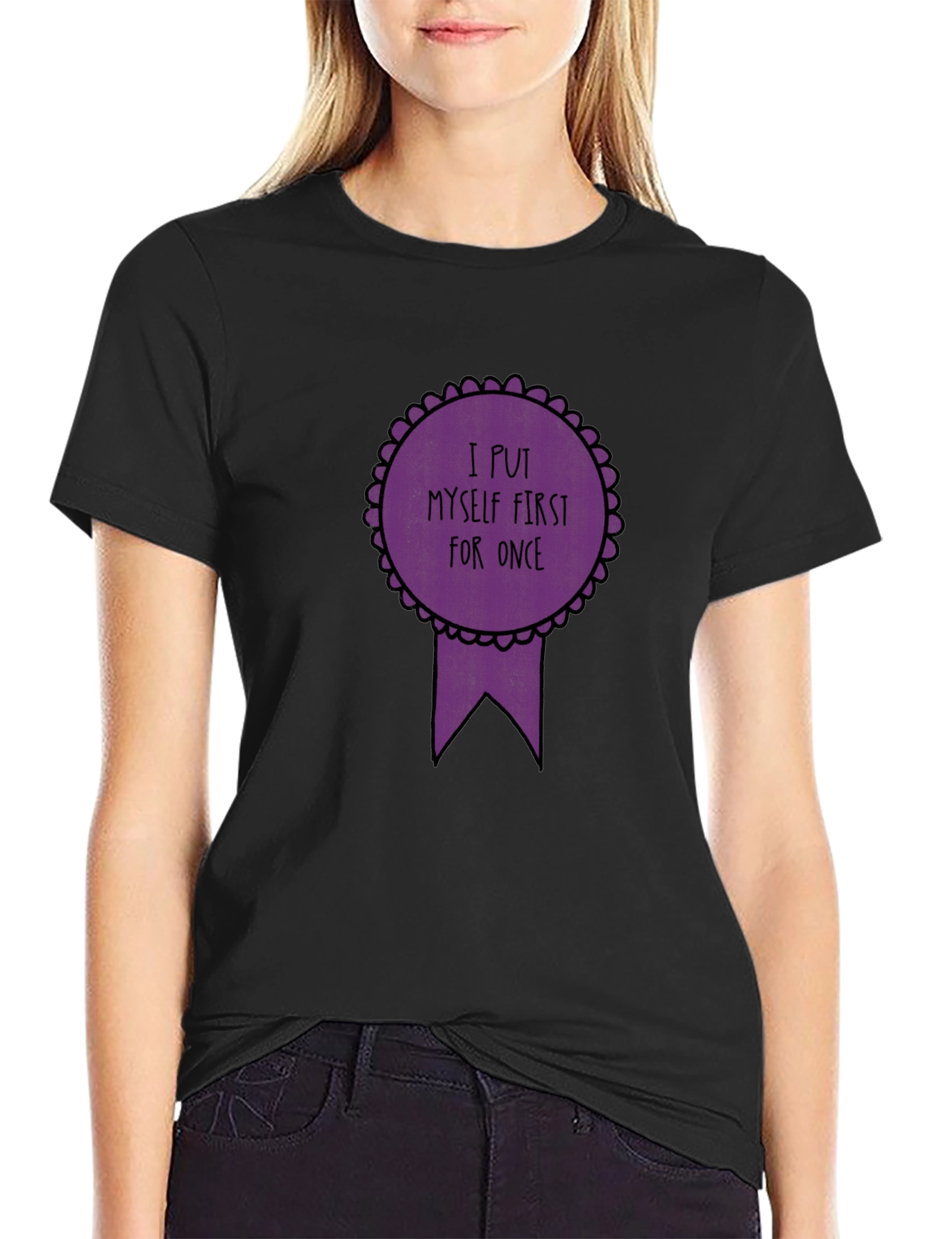Empowering I Put Myself First Graphic Tee