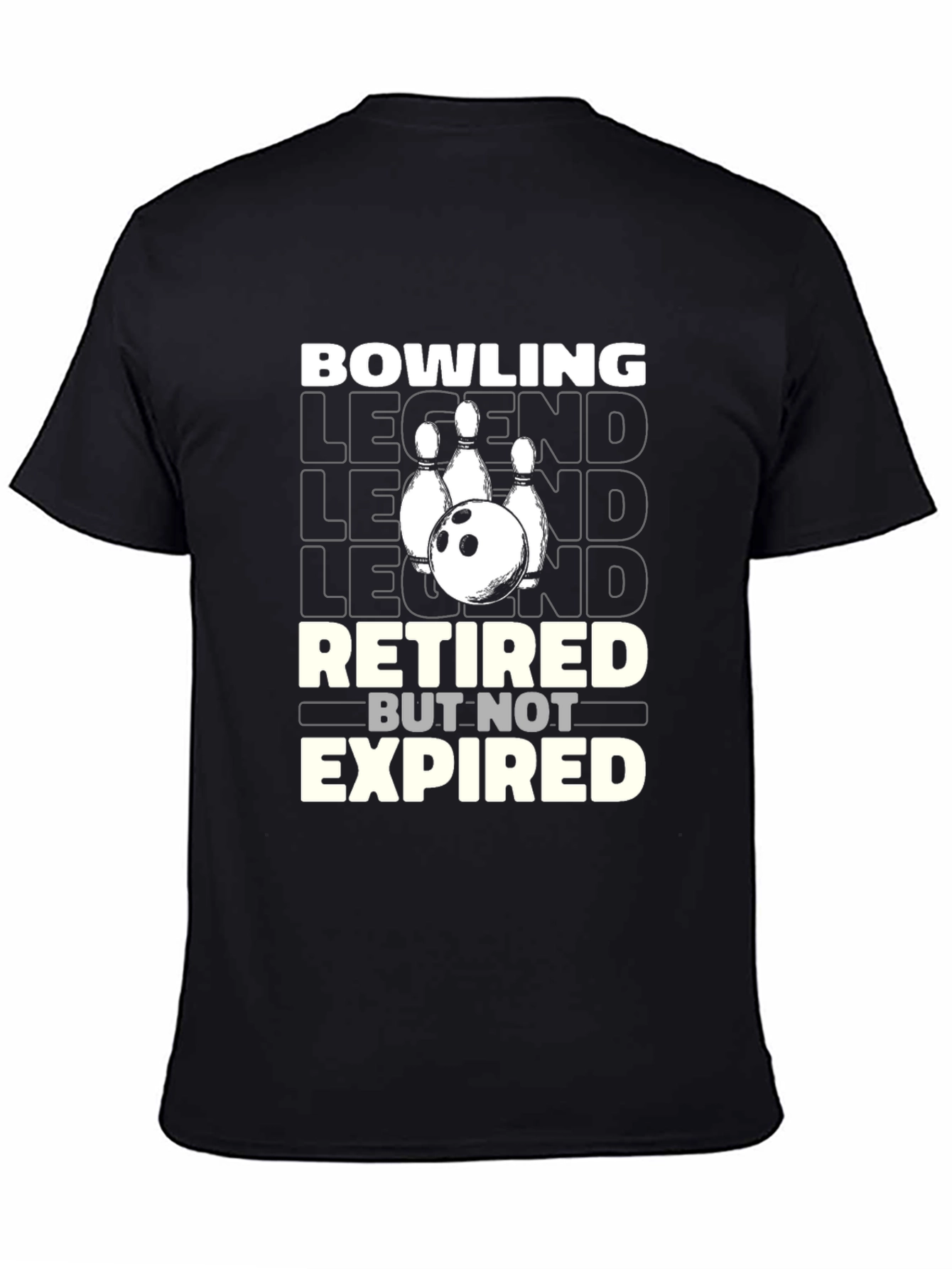 Bowling Legend Retired T-Shirt