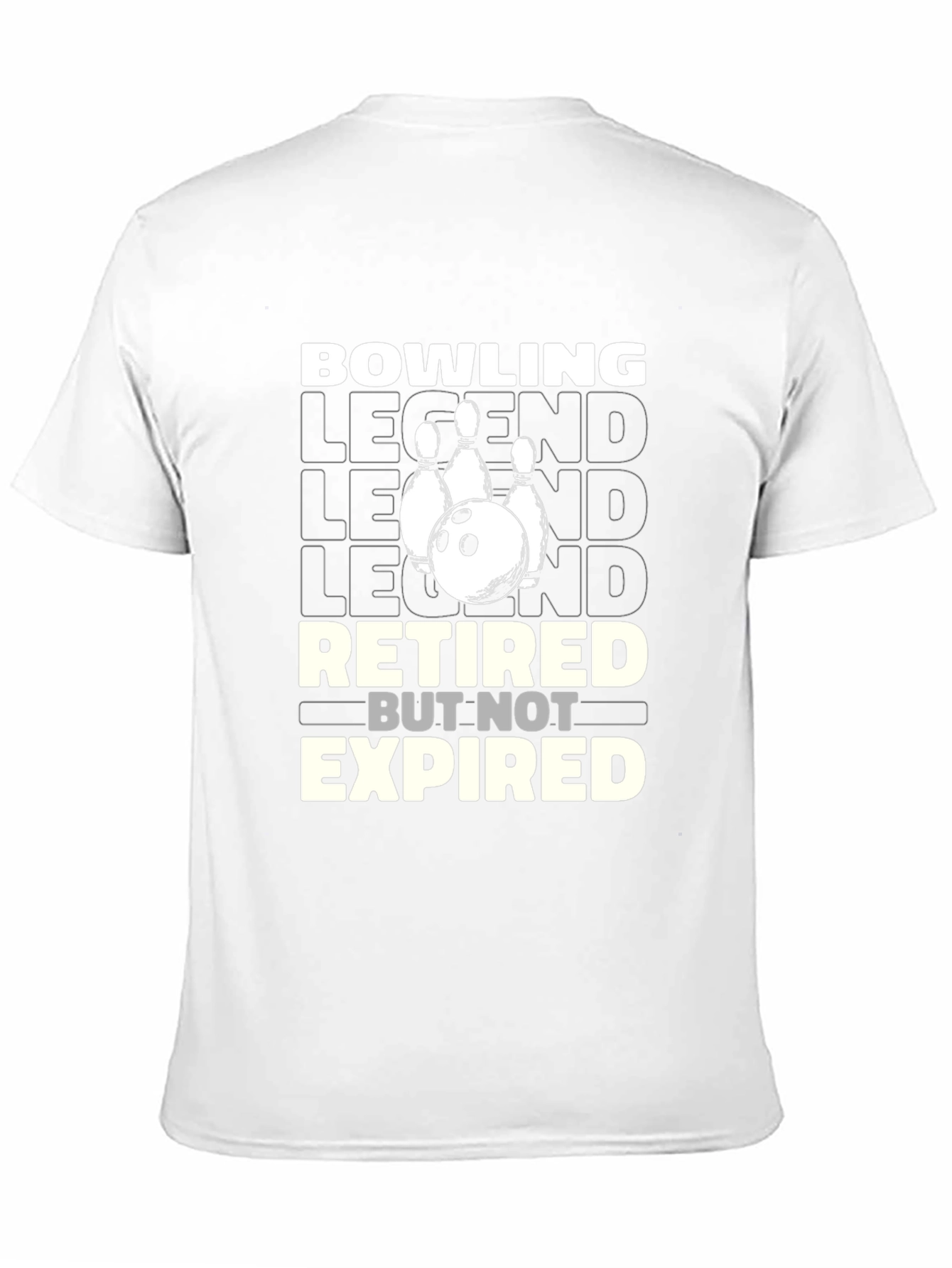Bowling Legend Retired T-Shirt