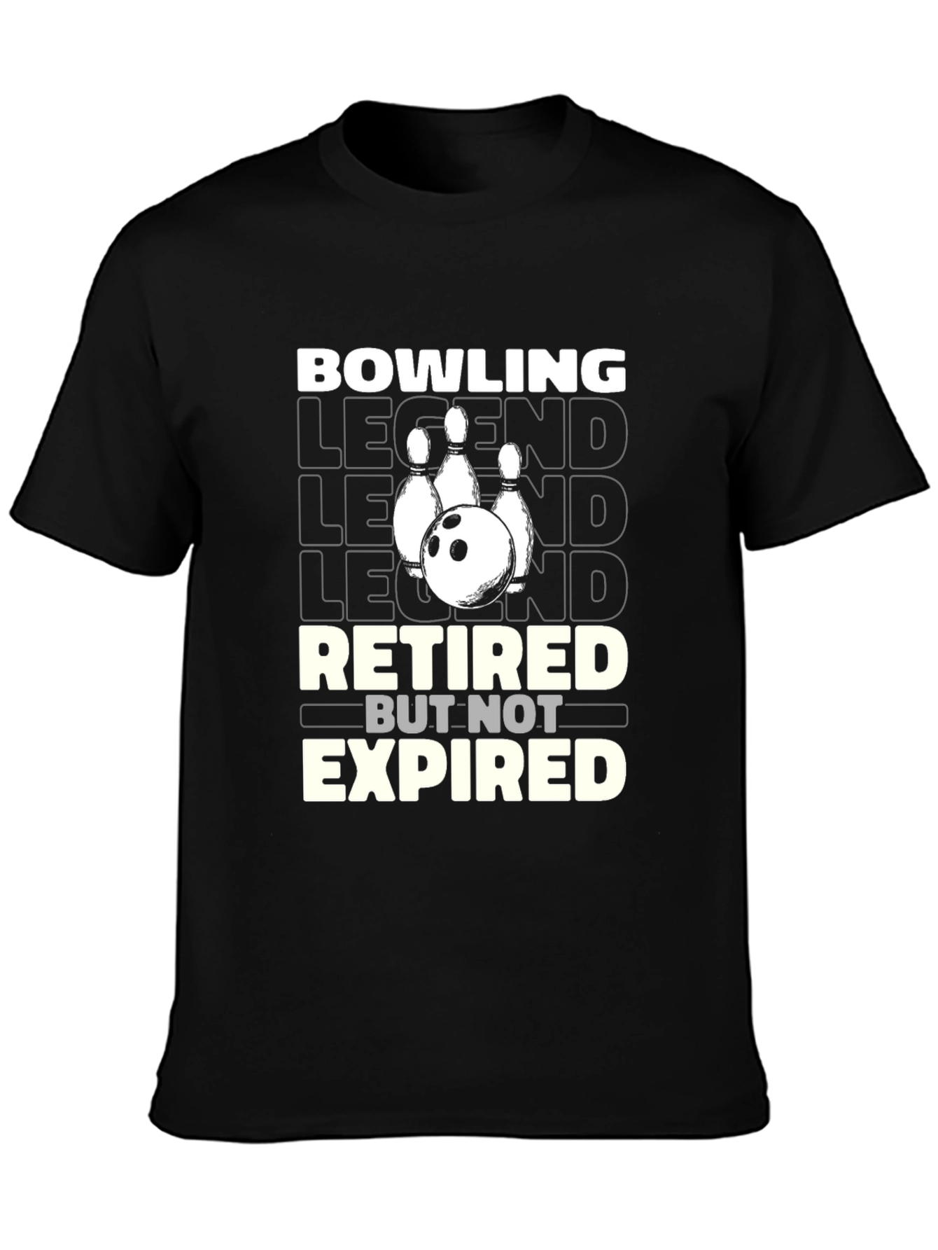 Bowling Legend Retired T-Shirt