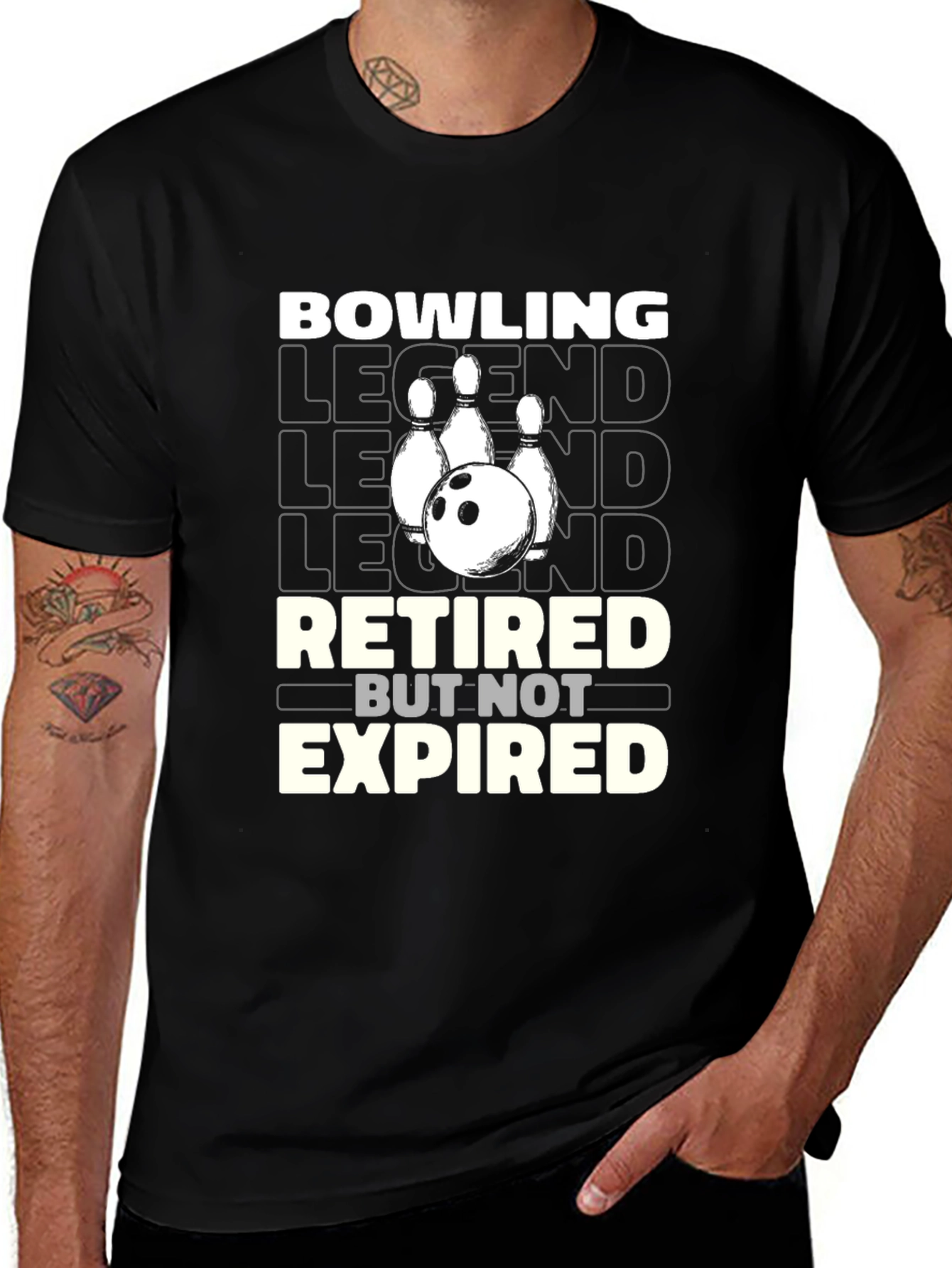 Bowling Legend Retired T-Shirt