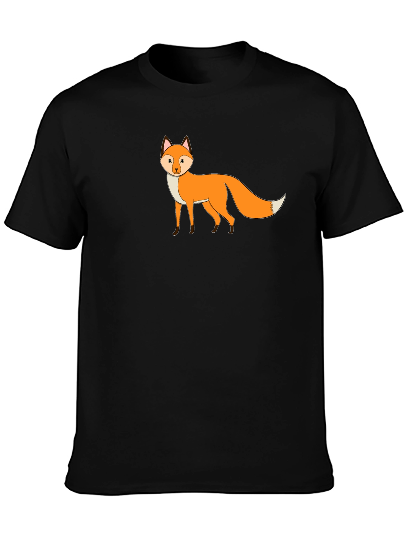 Fox Graphic Black T-Shirt