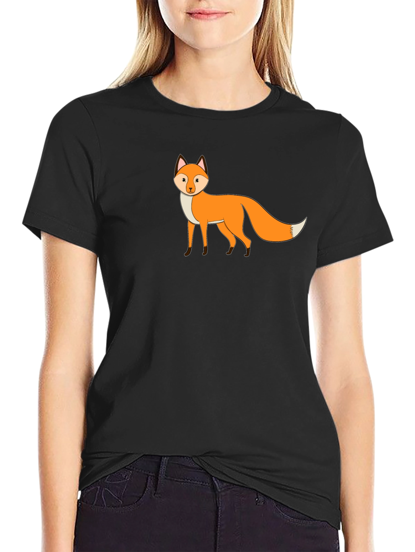 Fox Graphic Black T-Shirt