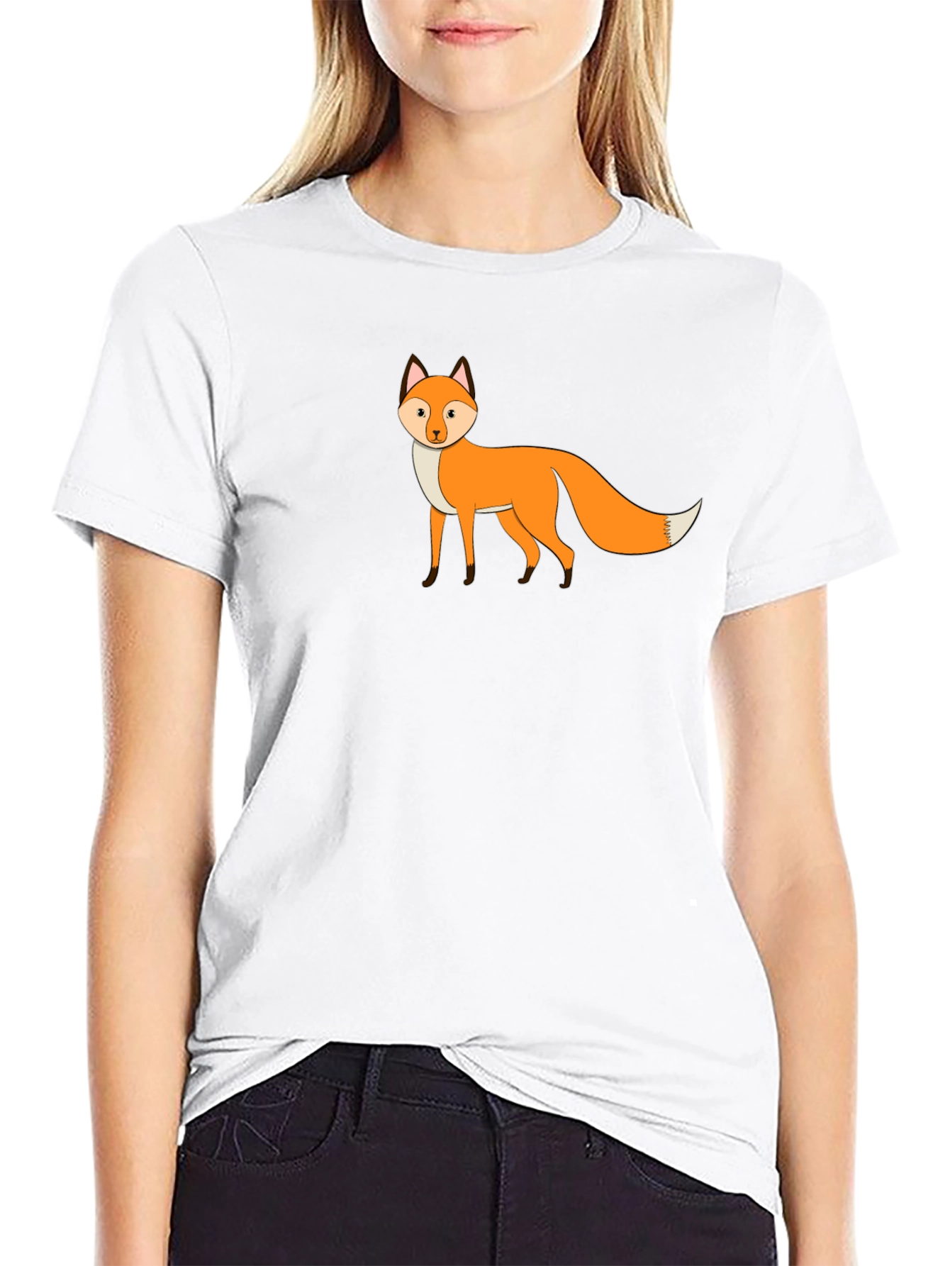 Fox Graphic Black T-Shirt