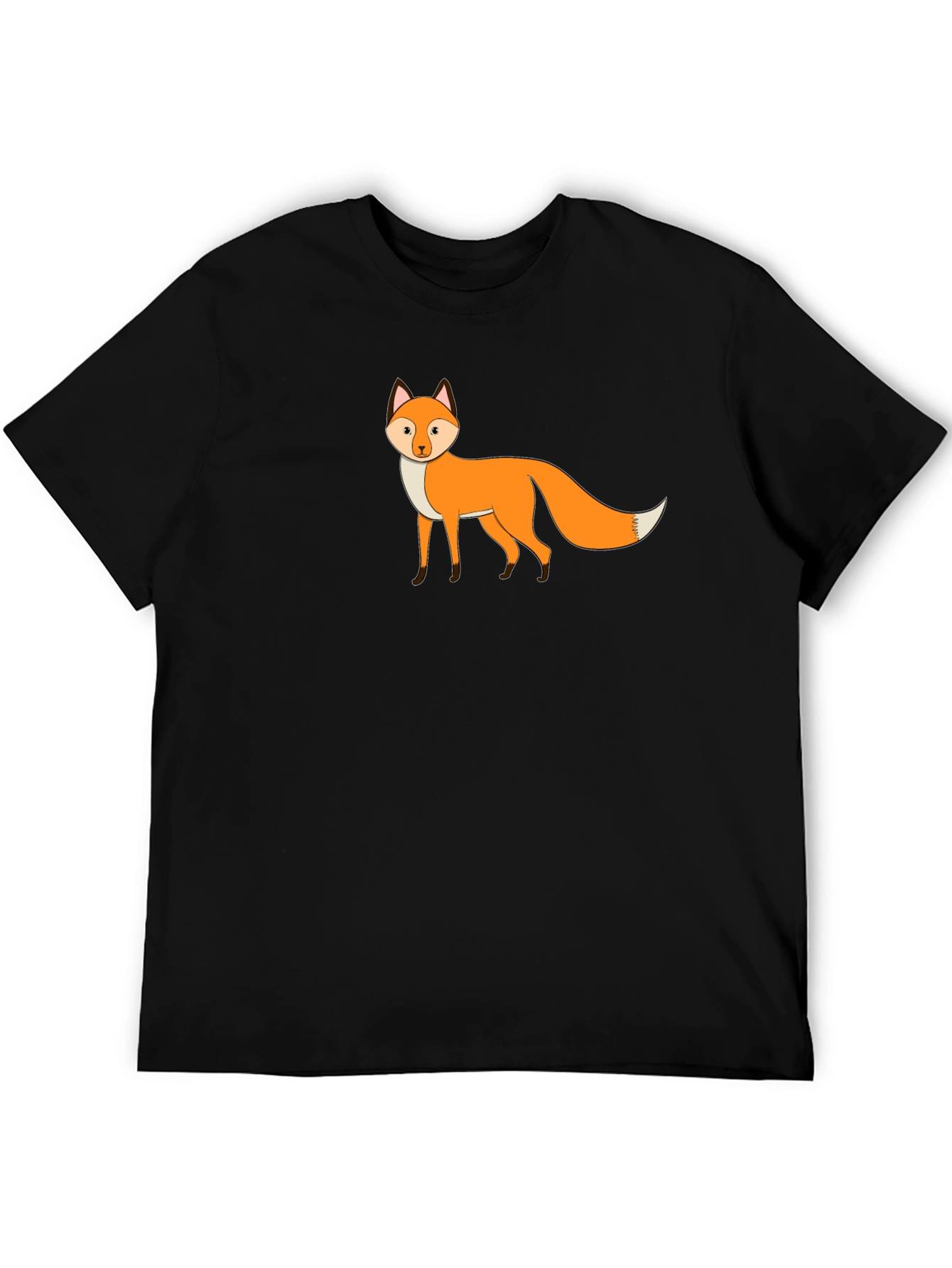 Fox Graphic Black T-Shirt