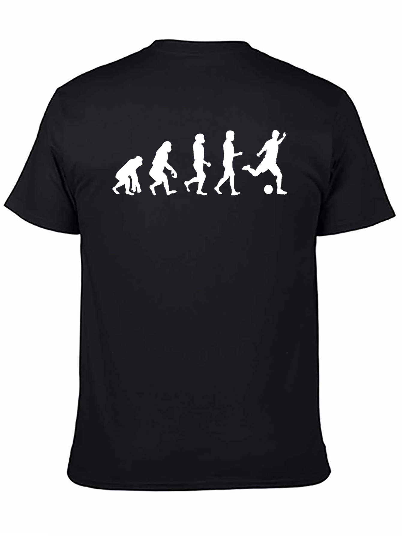 Evolution of Soccer T-Shirt - Funny Graphic Tee