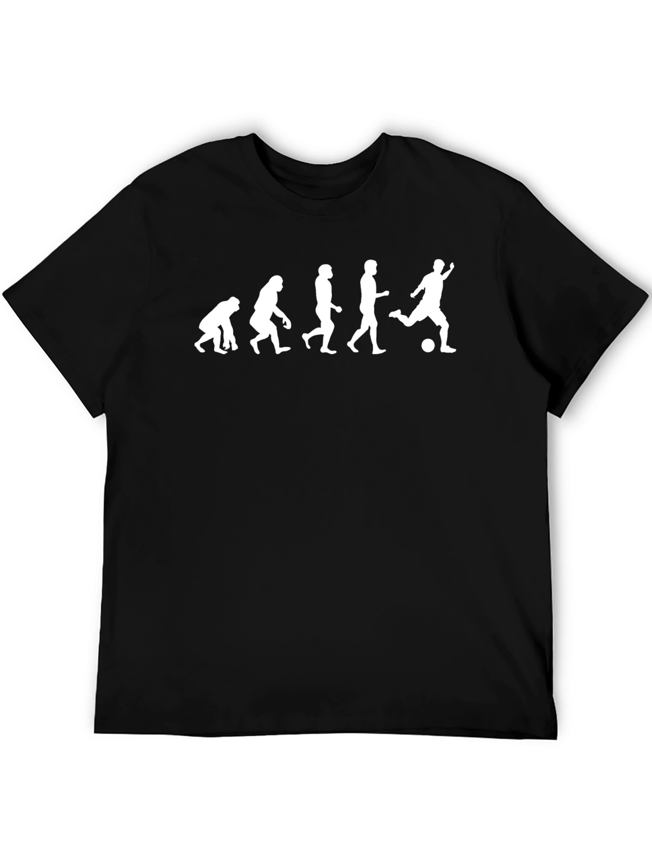 Evolution of Soccer T-Shirt - Funny Graphic Tee