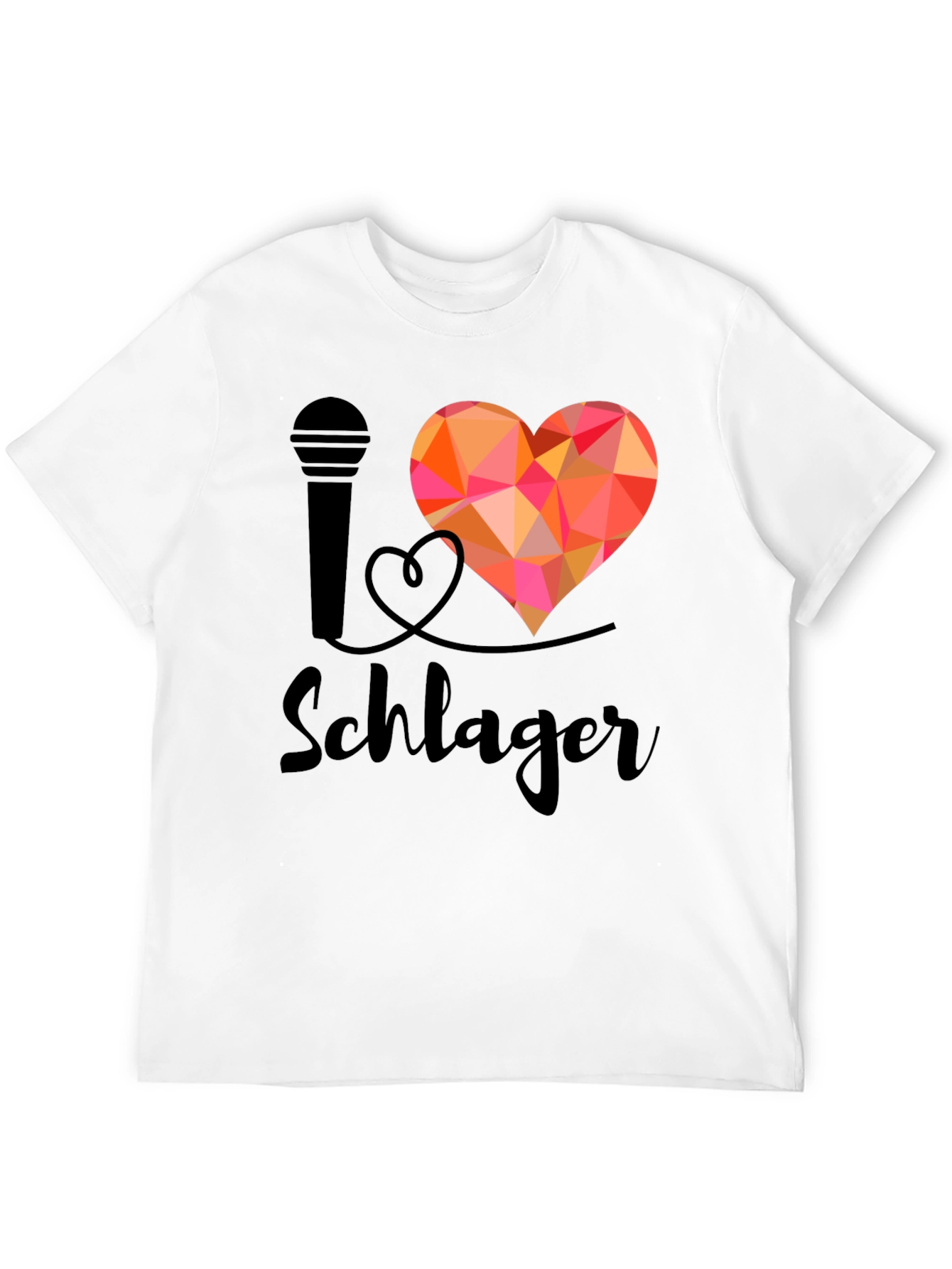 I Love Schlager T-Shirt - Music Lover Tee