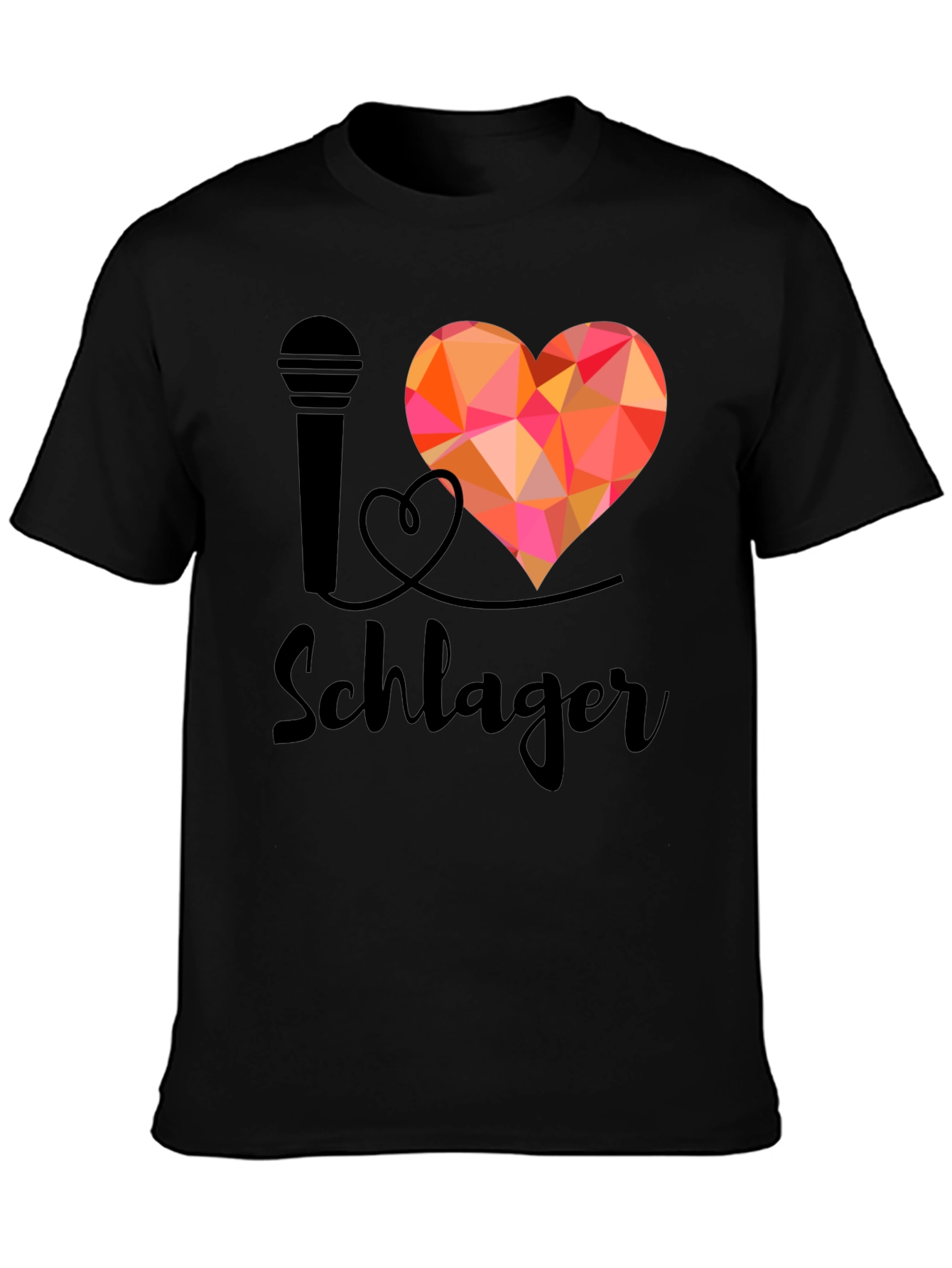 I Love Schlager T-Shirt - Music Lover Tee