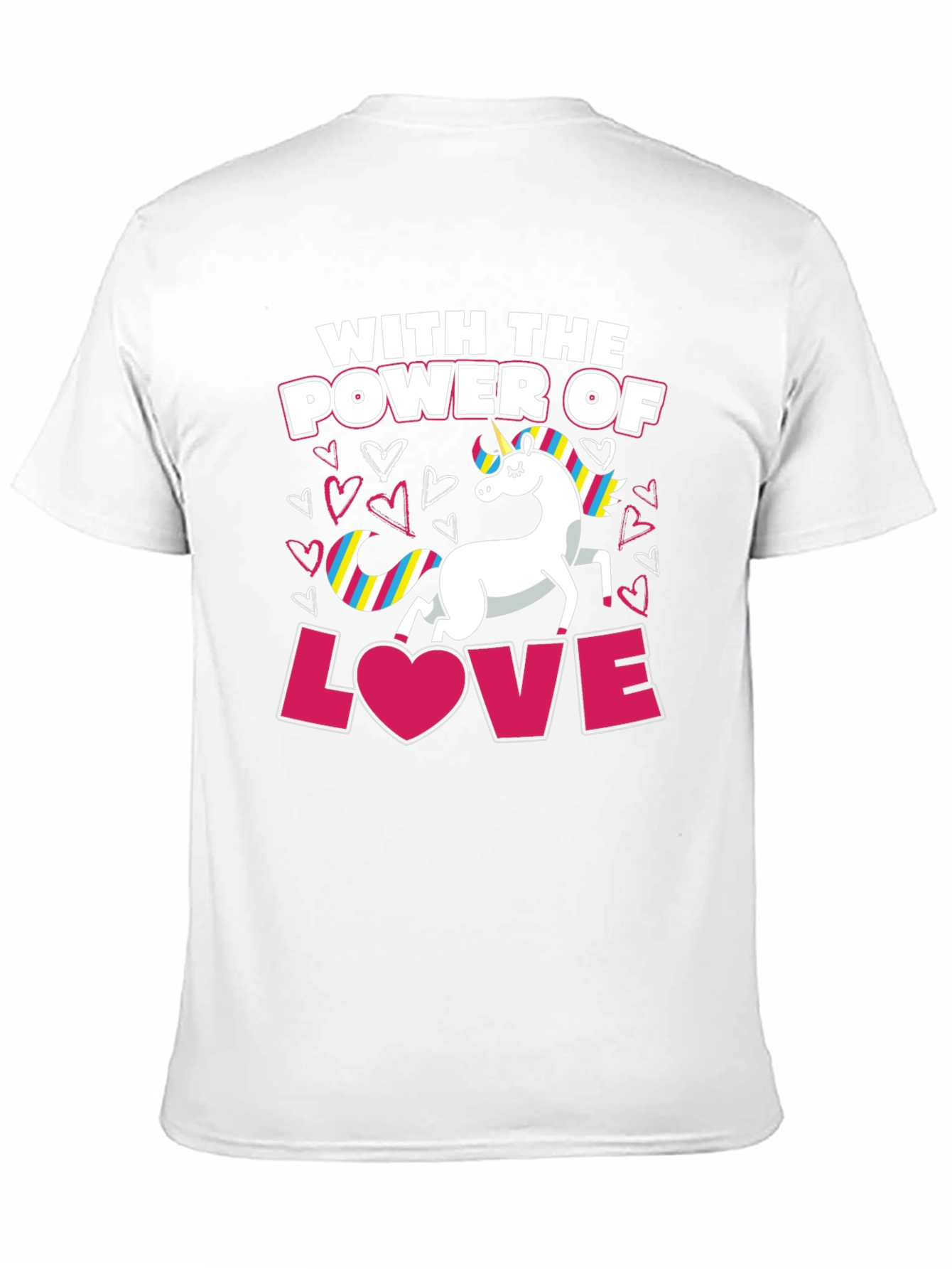Unicorn Power of Love T-Shirt