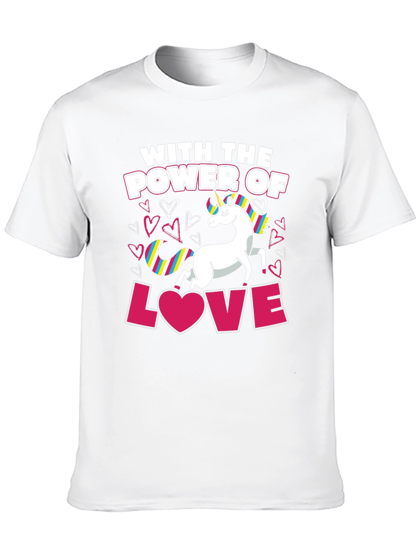 Unicorn Power of Love T-Shirt