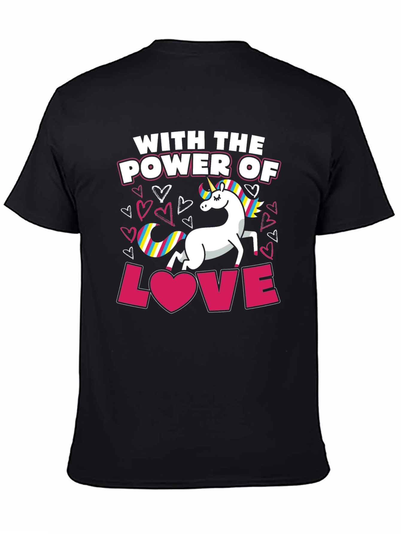 Unicorn Power of Love T-Shirt