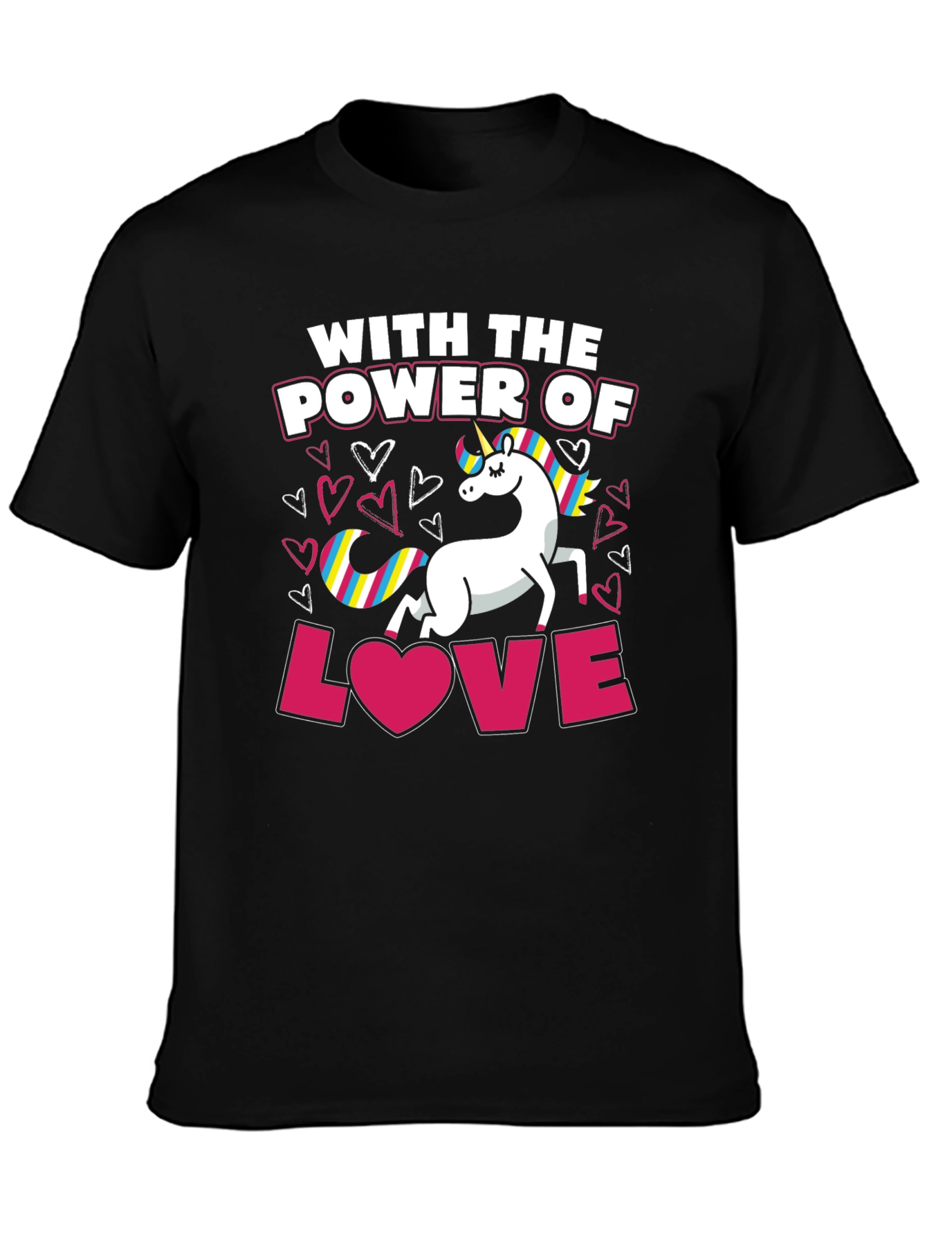 Unicorn Power of Love T-Shirt