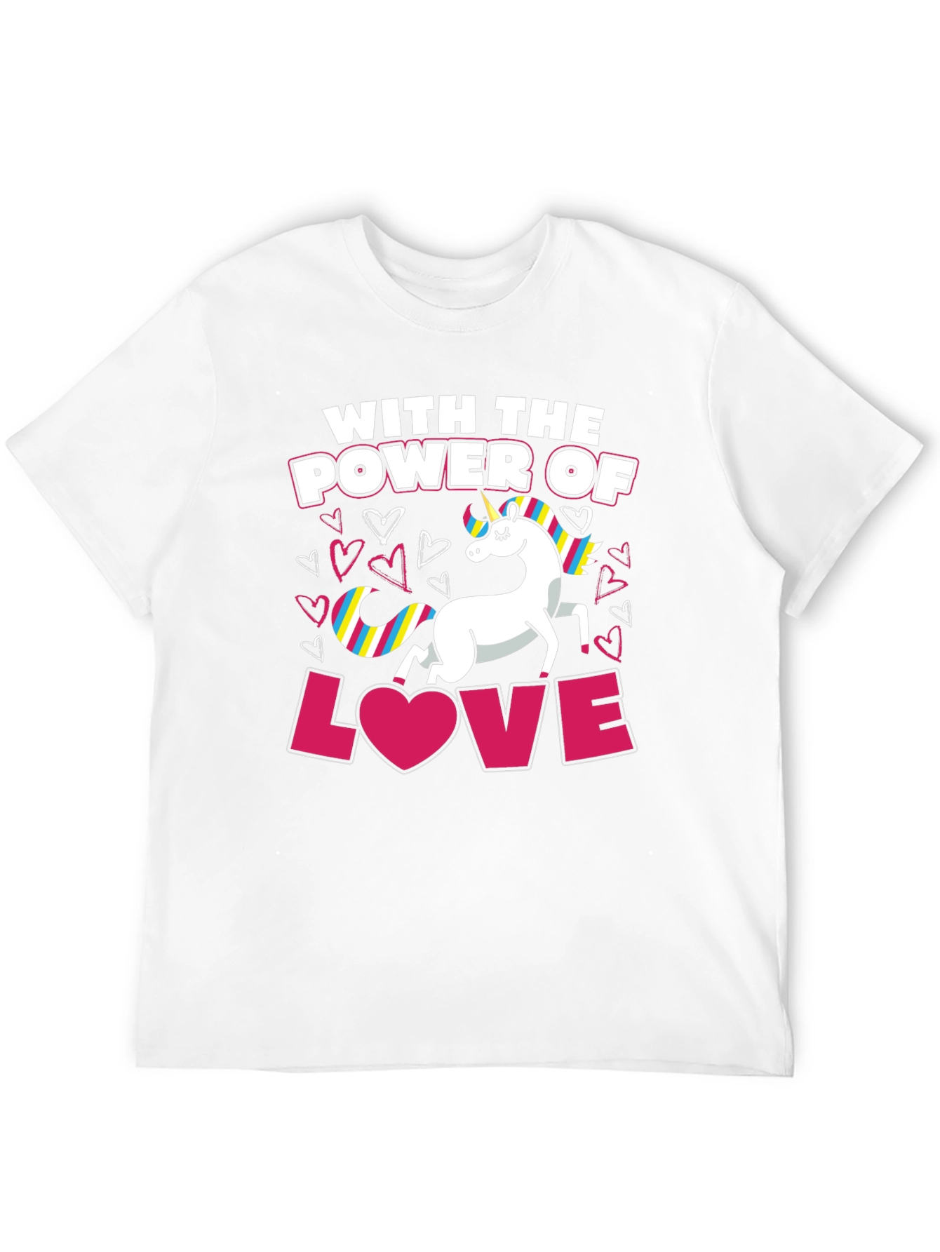 Unicorn Power of Love T-Shirt