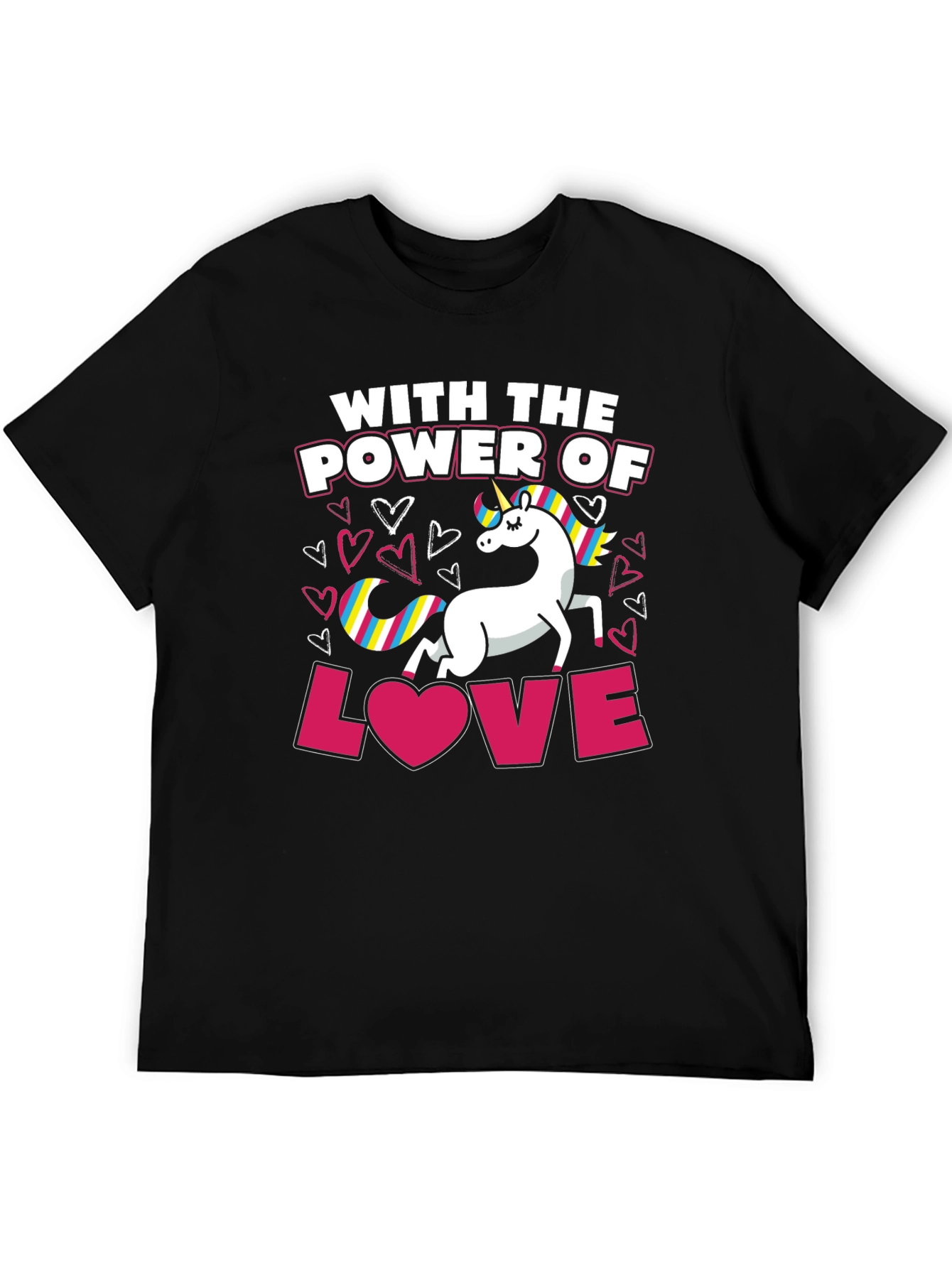 Unicorn Power of Love T-Shirt