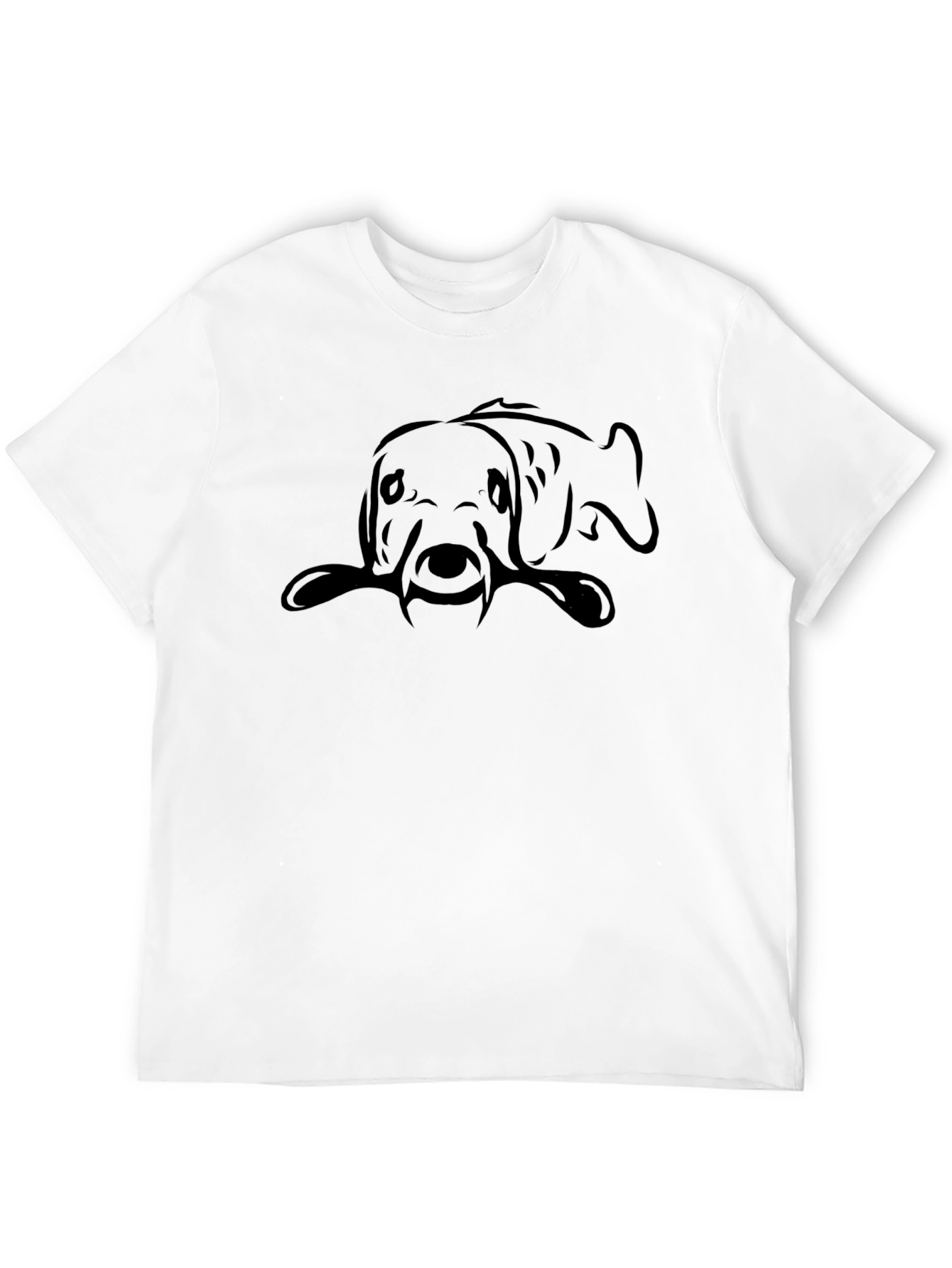 Black Fish Graphic Tee - Stylish Mens T-Shirt