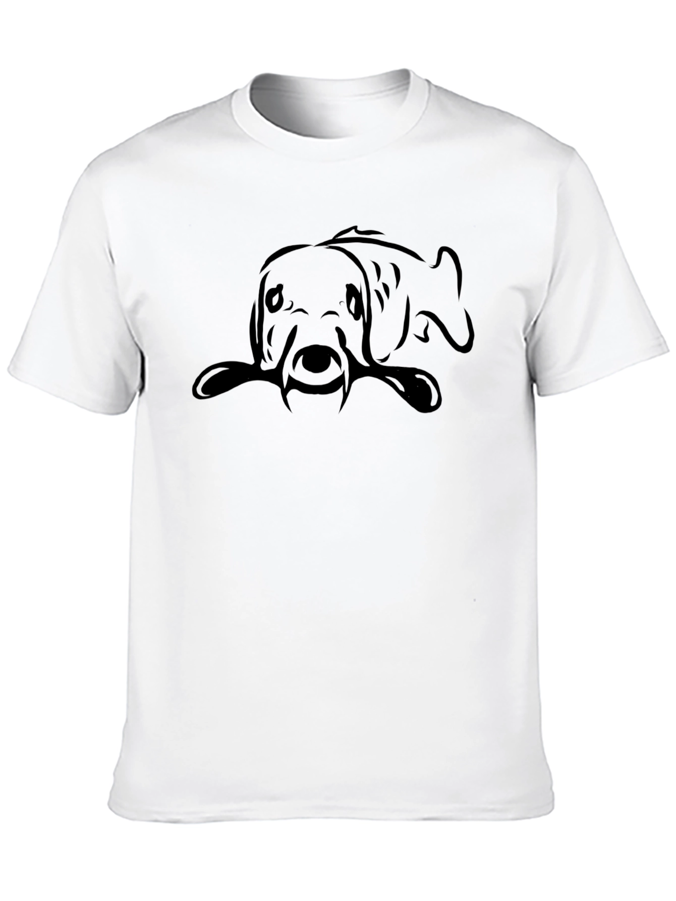 Black Fish Graphic Tee - Stylish Mens T-Shirt