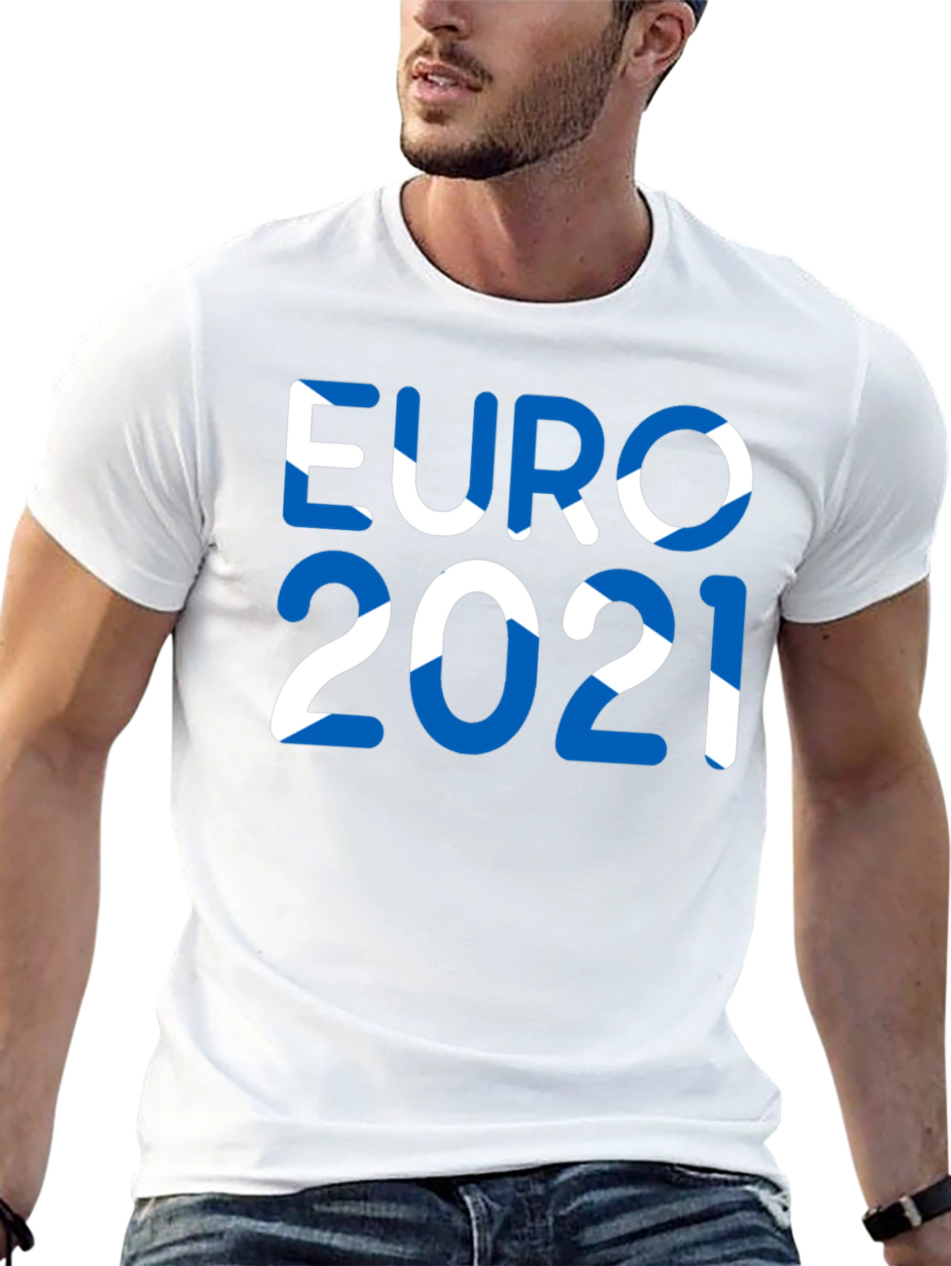 Euro 2021 Scotland Flag T-Shirt
