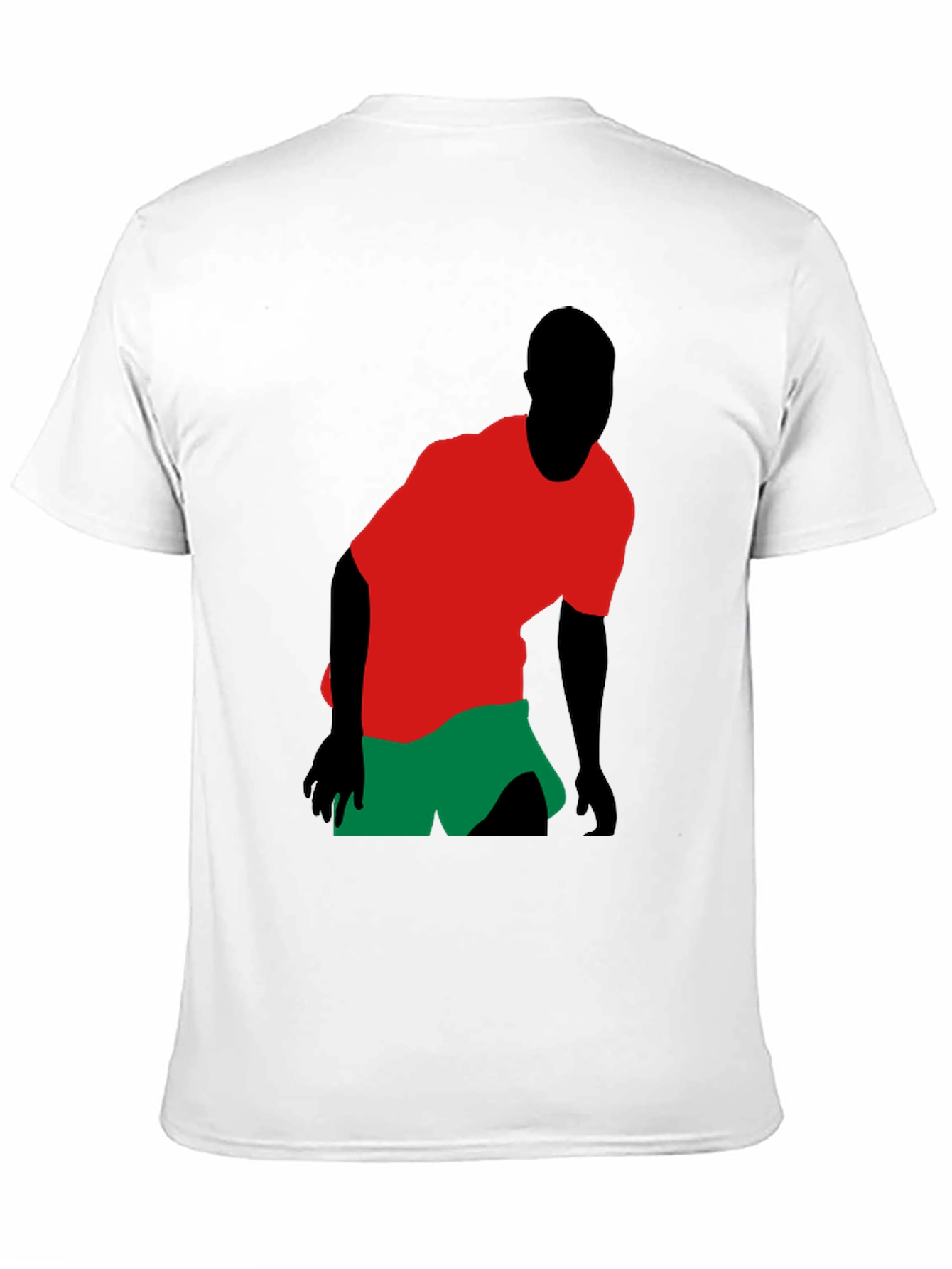 Statement Black T-Shirt with Graphic Design