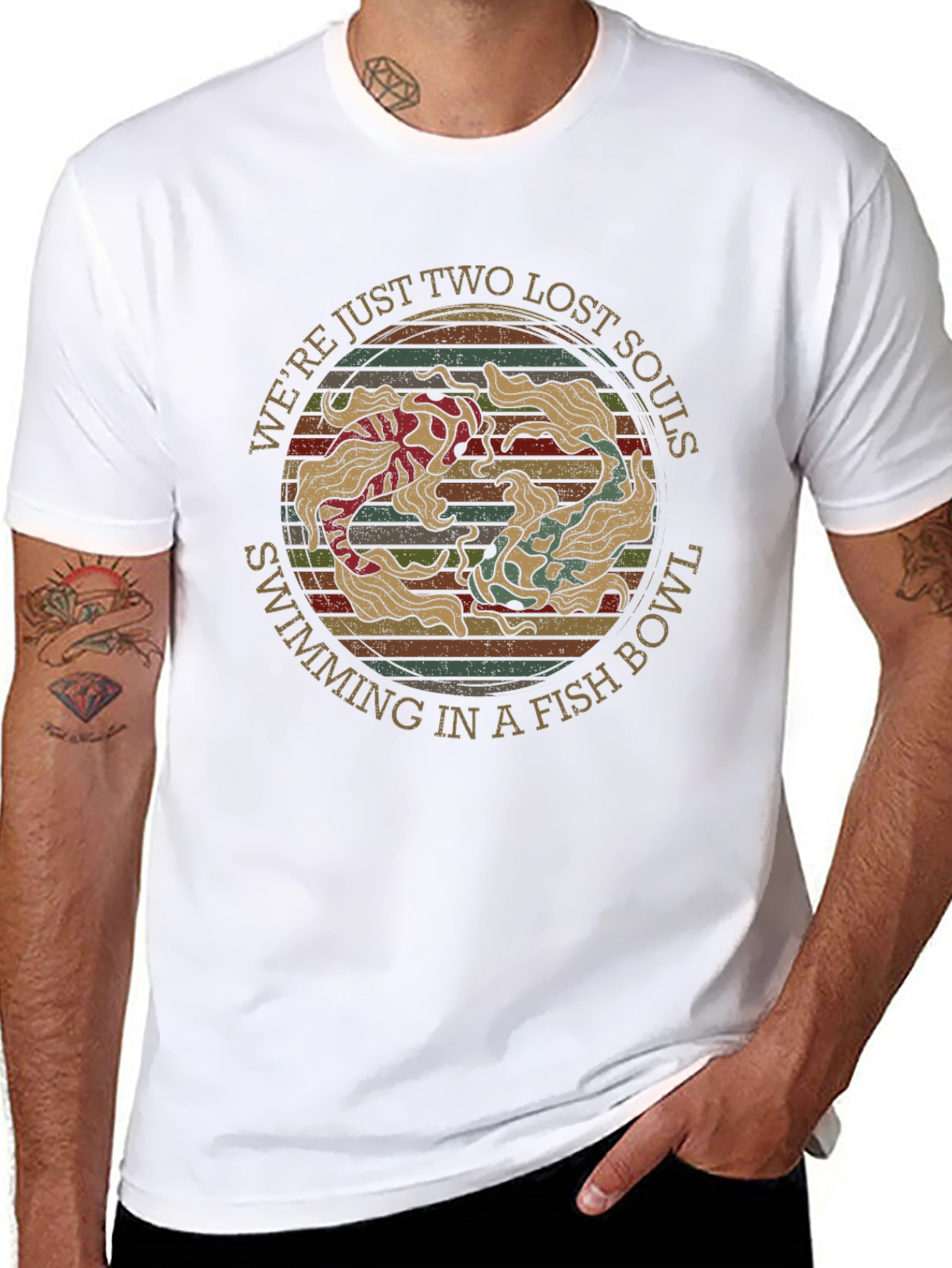 Lost Souls Fish Bowl Graphic Tee