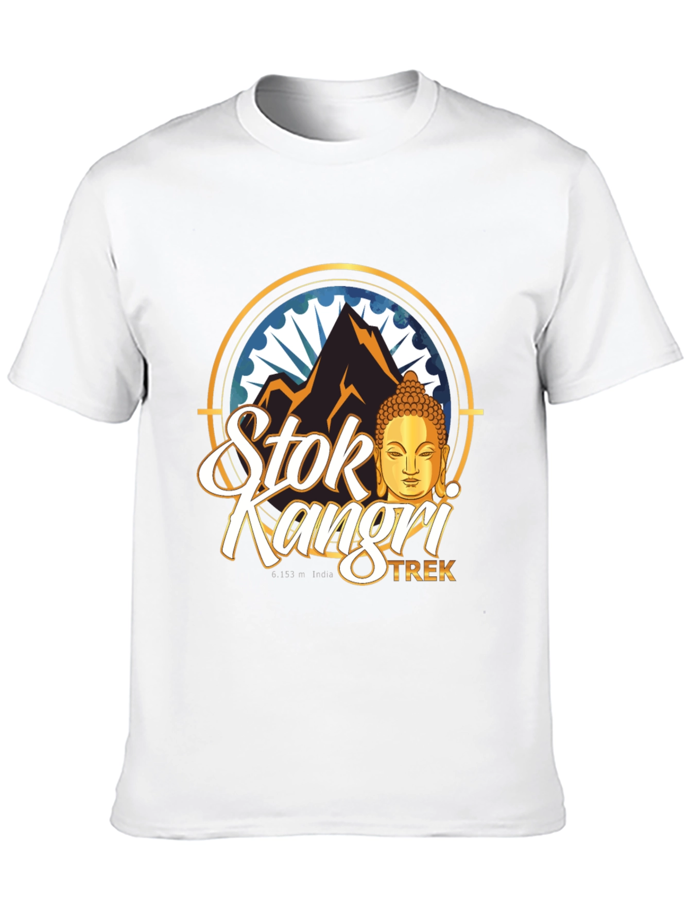 Stok Kangri Trek Black T-Shirt
