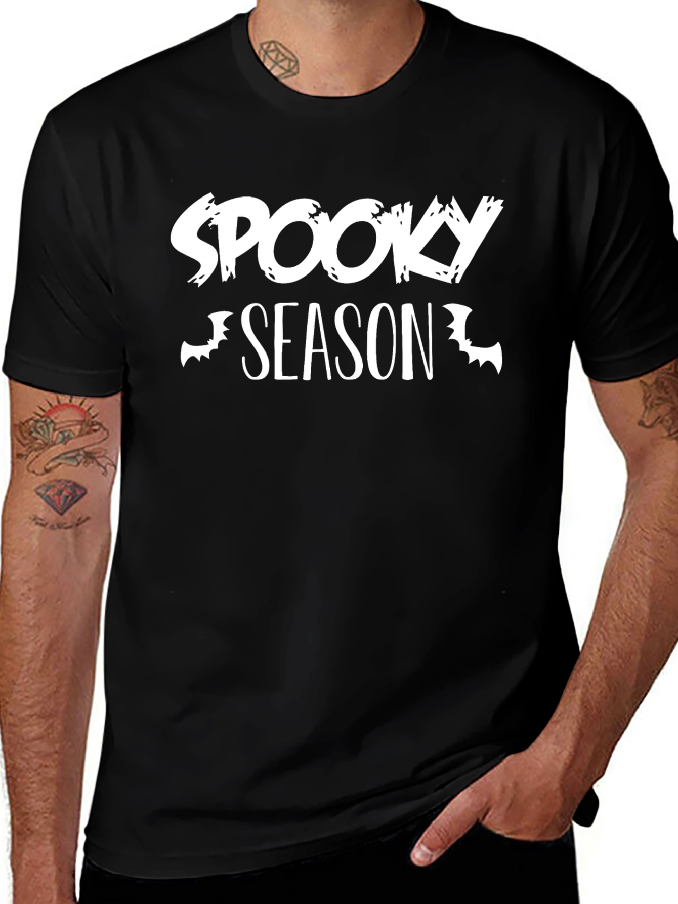 Spooky Season Graphic T-Shirt - Halloween Apparel