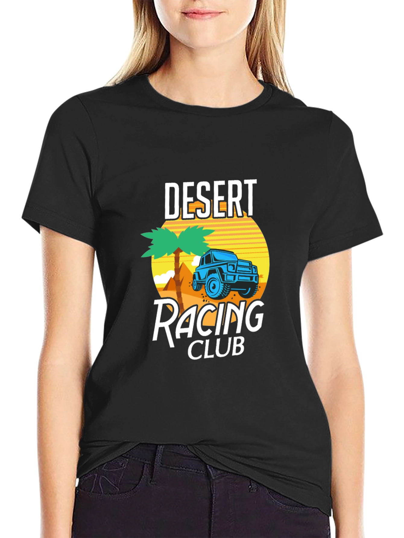 Desert Racing Club T-Shirt - Black
