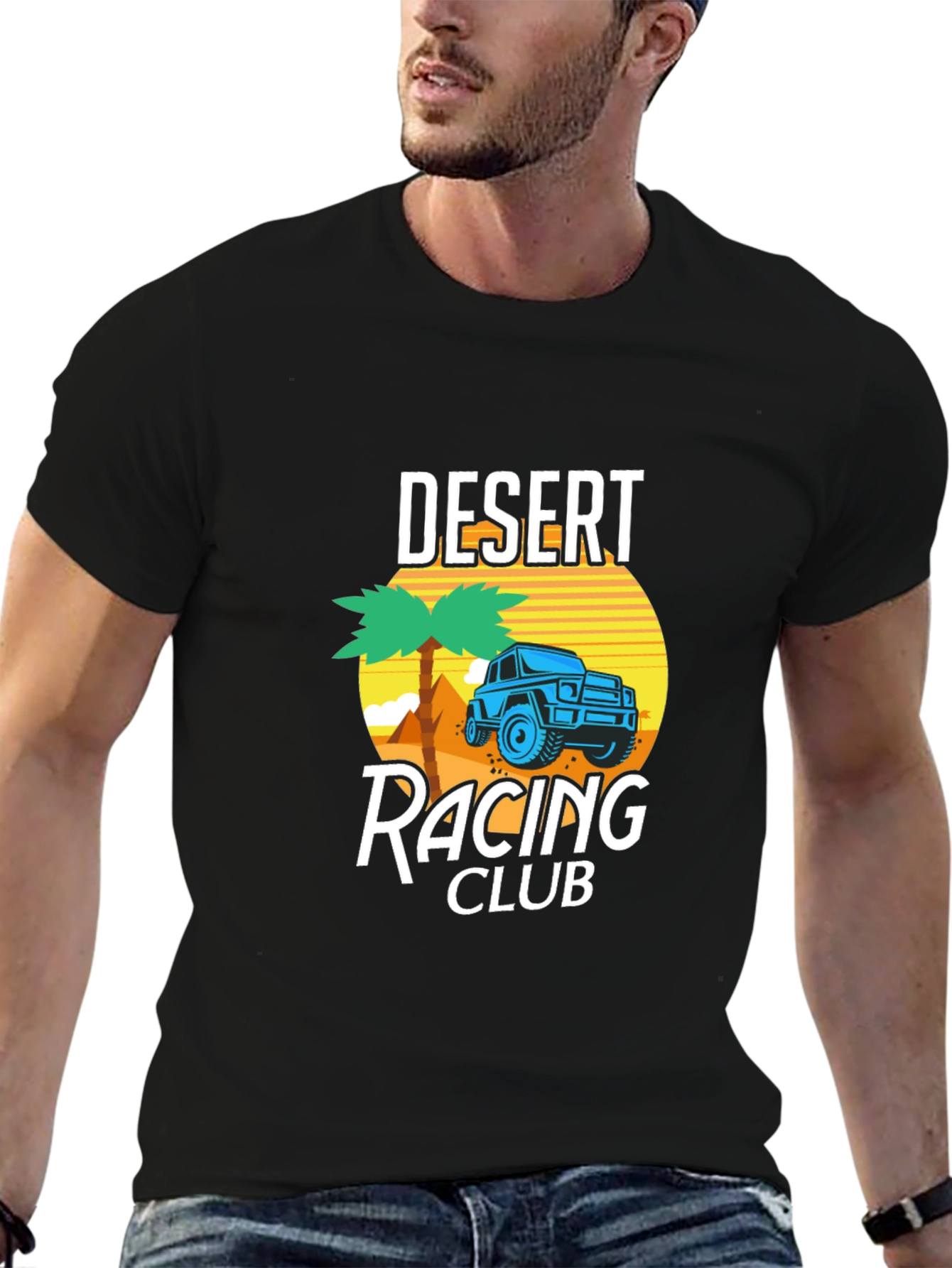 Desert Racing Club T-Shirt - Black