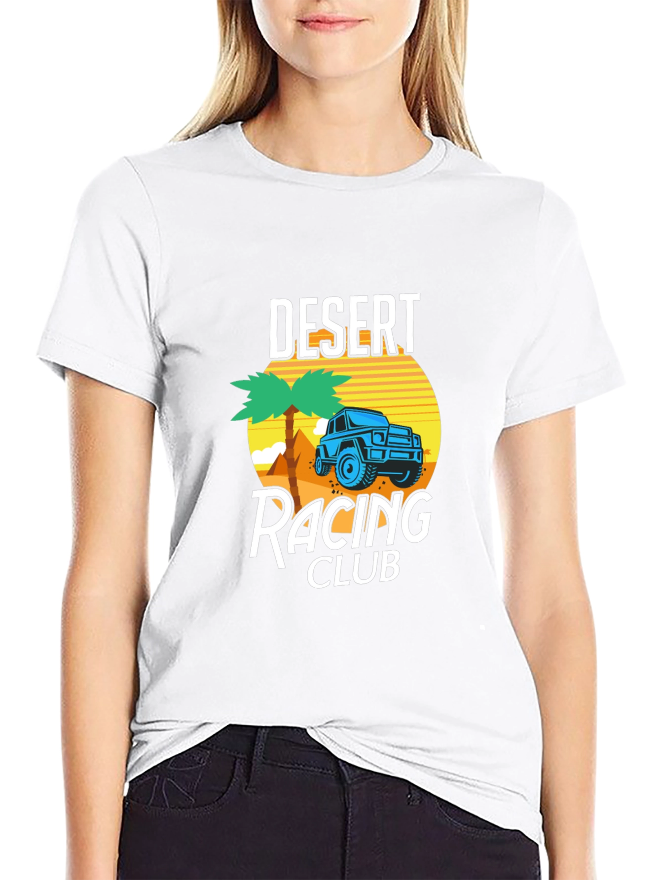 Desert Racing Club T-Shirt - Black