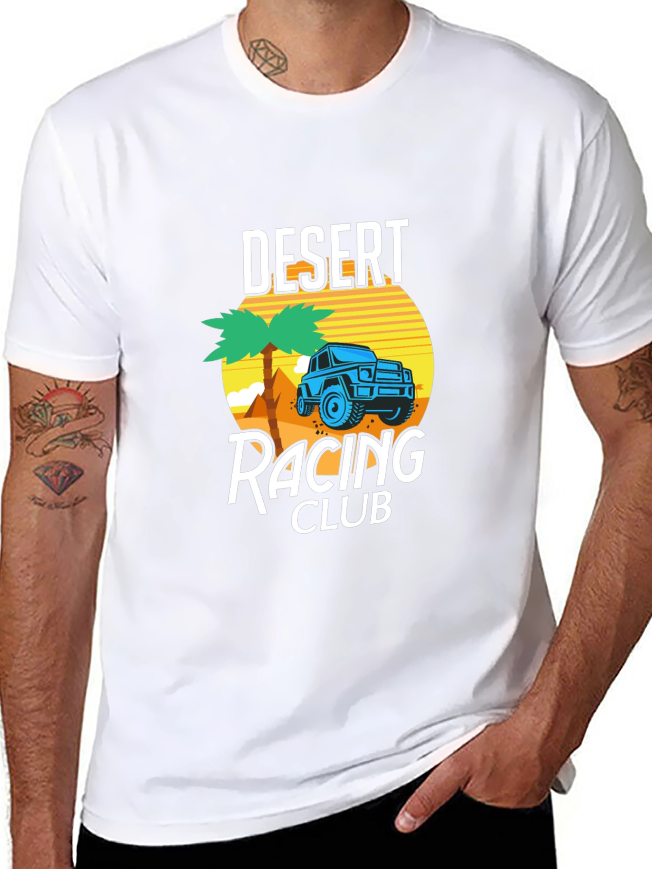Desert Racing Club T-Shirt - Black