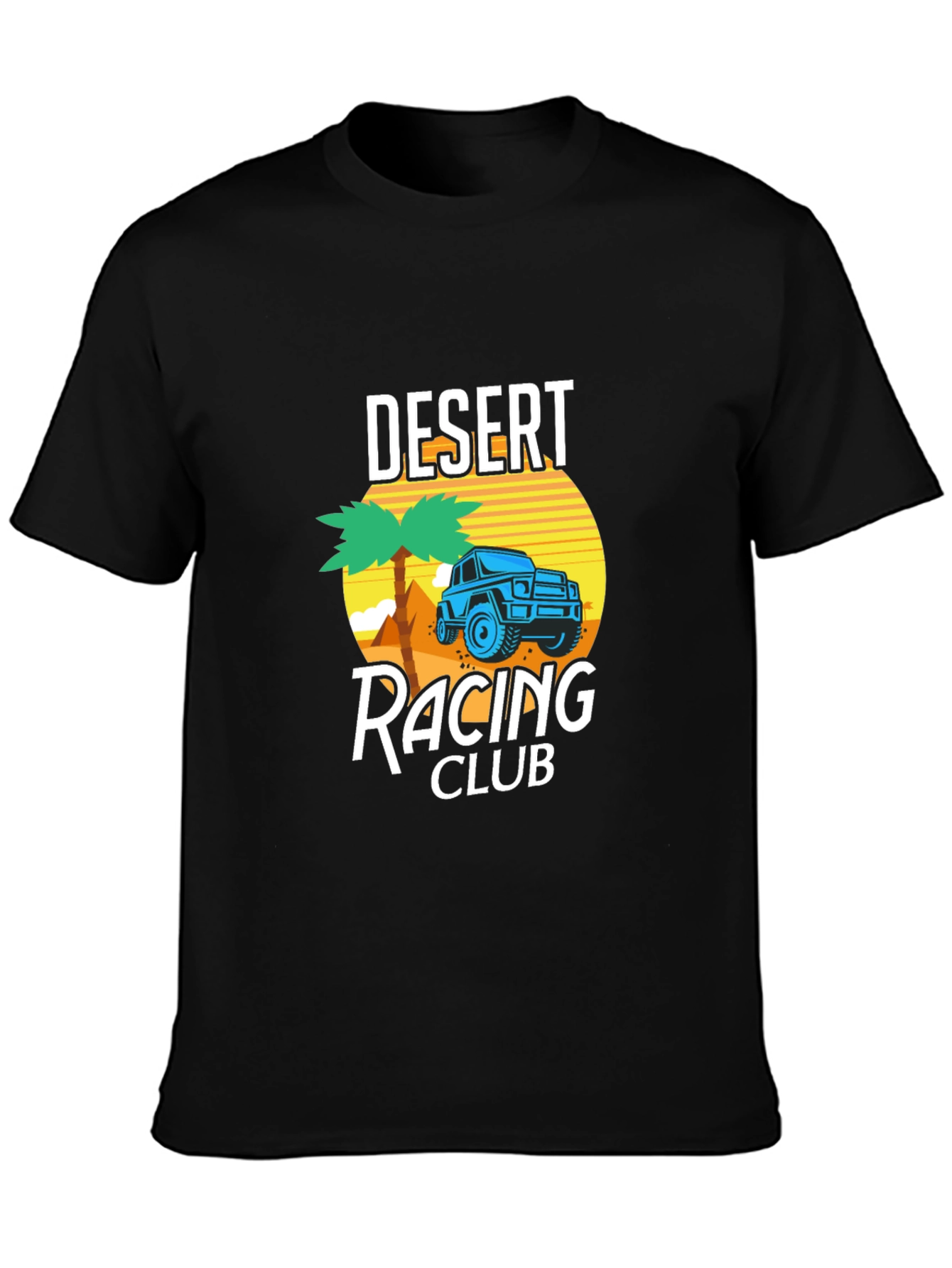 Desert Racing Club T-Shirt - Black