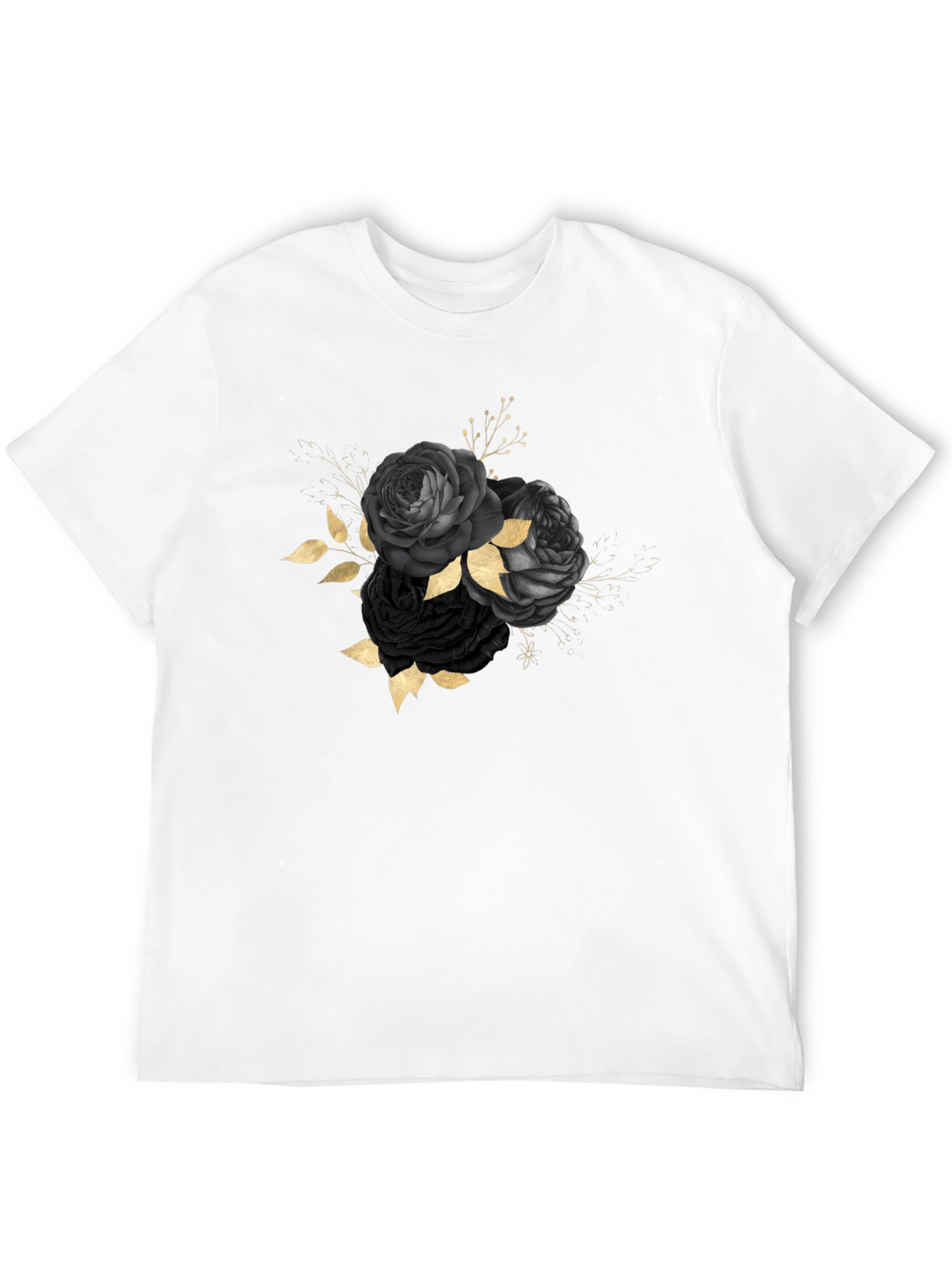 Black Roses Graphic T-Shirt