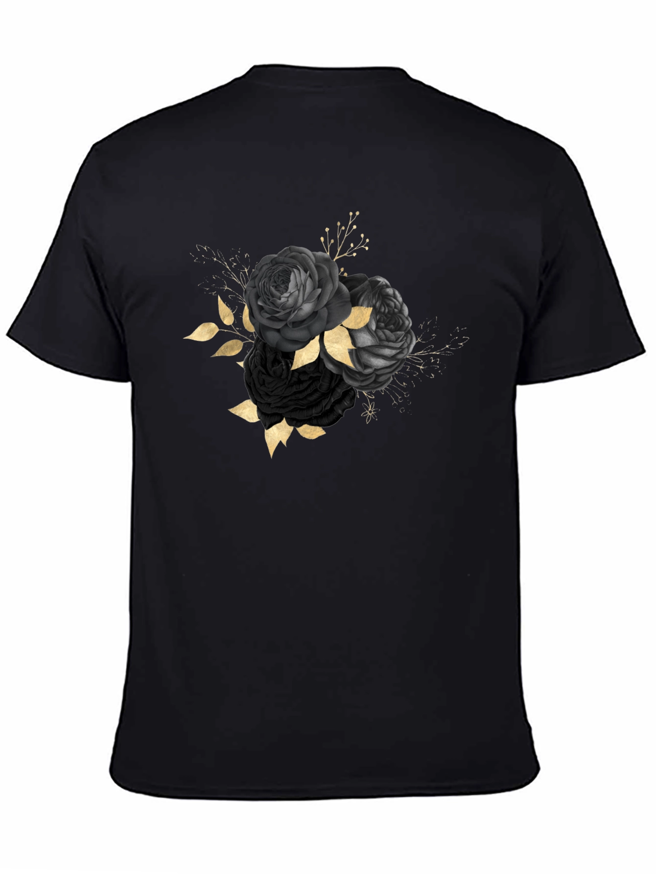 Black Roses Graphic T-Shirt