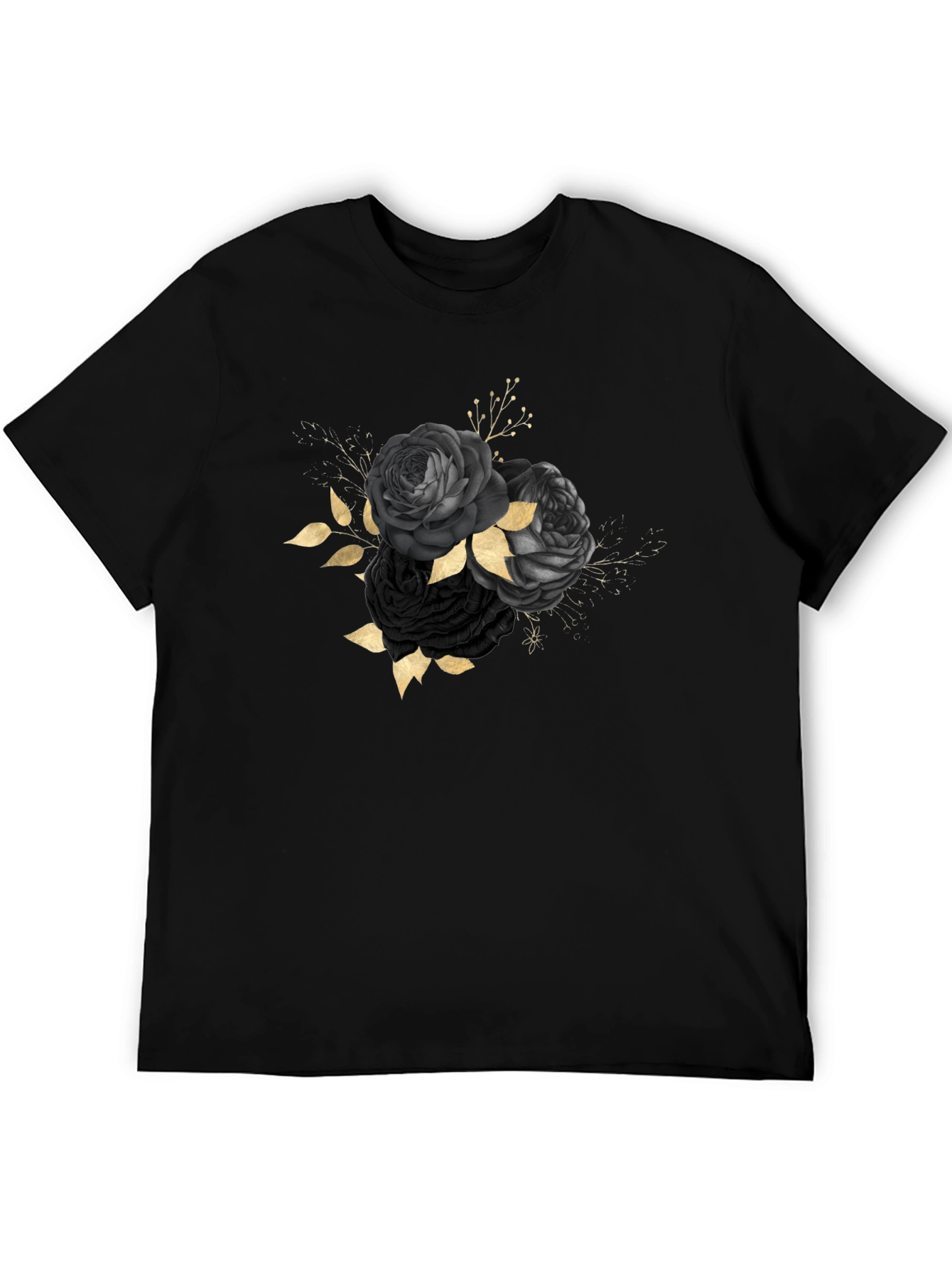Black Roses Graphic T-Shirt