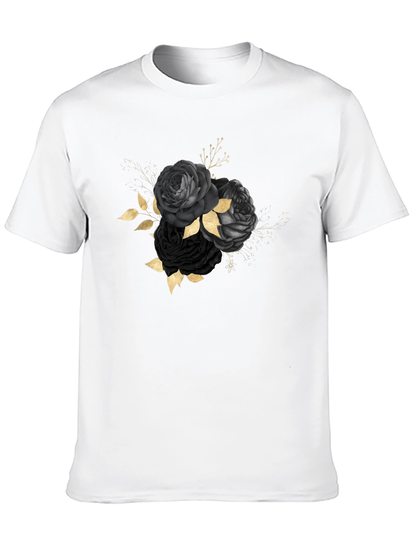 Black Roses Graphic T-Shirt