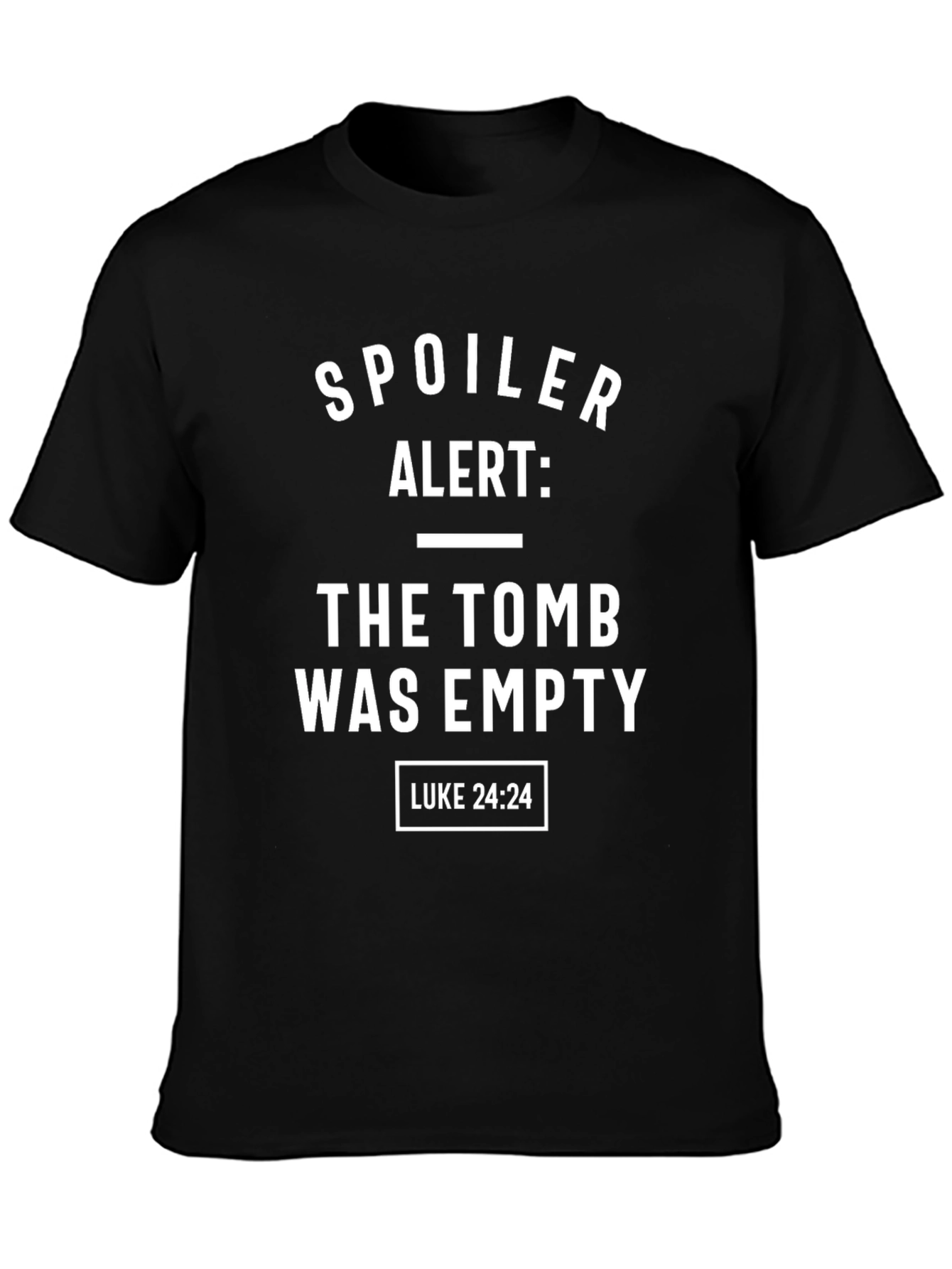 Spoiler Alert Tomb Empty Graphic T-Shirt